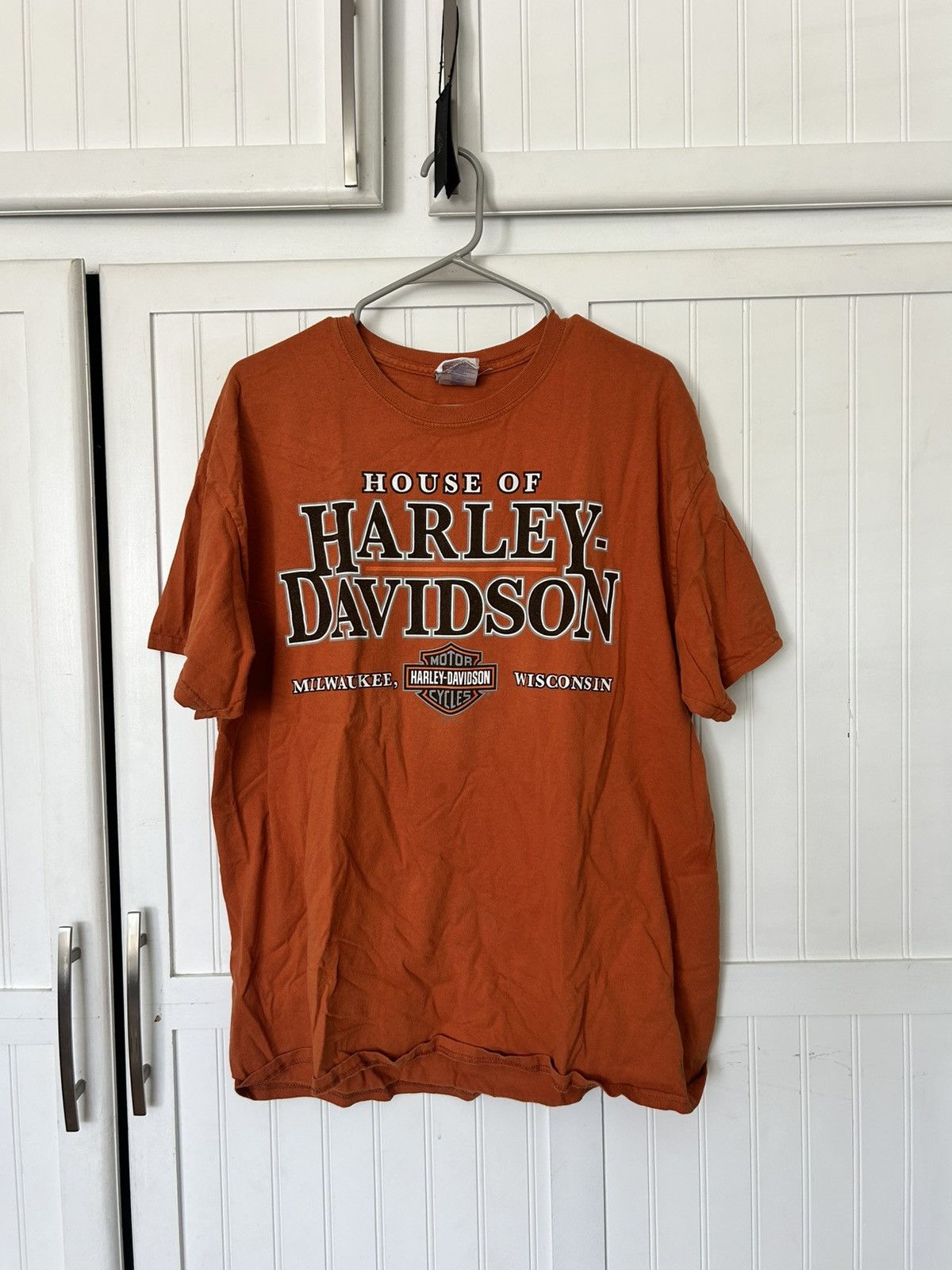 Harley Davidson Harley Davidson House of Harley Tee – Milwaukee WI Size US L / EU 52-54 / 3 - 4 Thumbnail