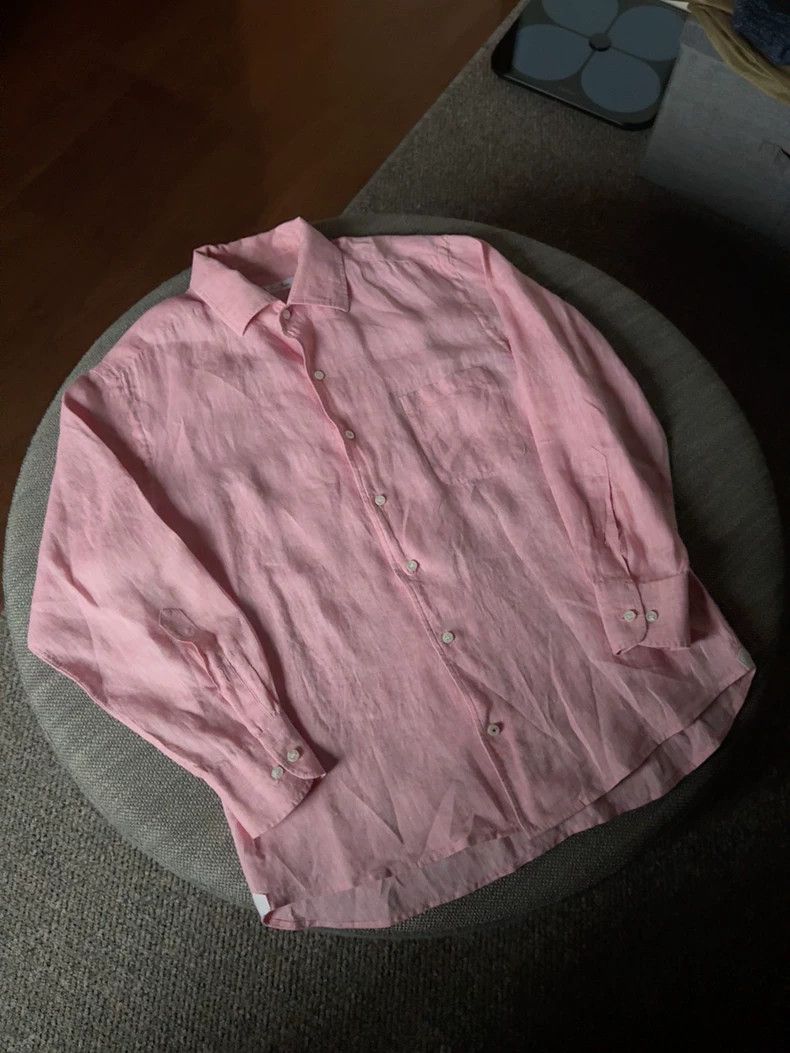 Loro Piana LORO PIANA Flax shirt Size M / US 6-8 / IT 42-44 - 2 Thumbnail