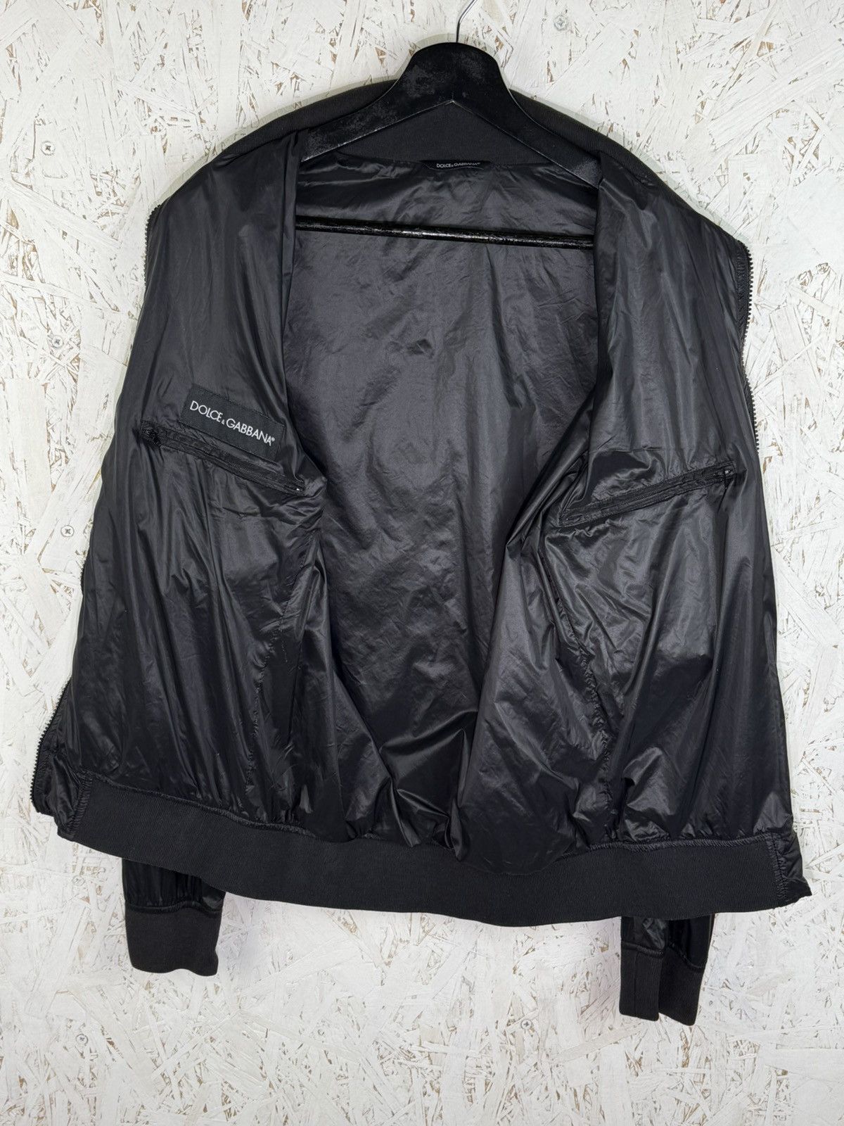 Dolce & Gabbana Dolce & Gabbana Metal Logo Lightweight Jacket Black Size 44 Size US S / EU 44-46 / 1 - 8 Thumbnail