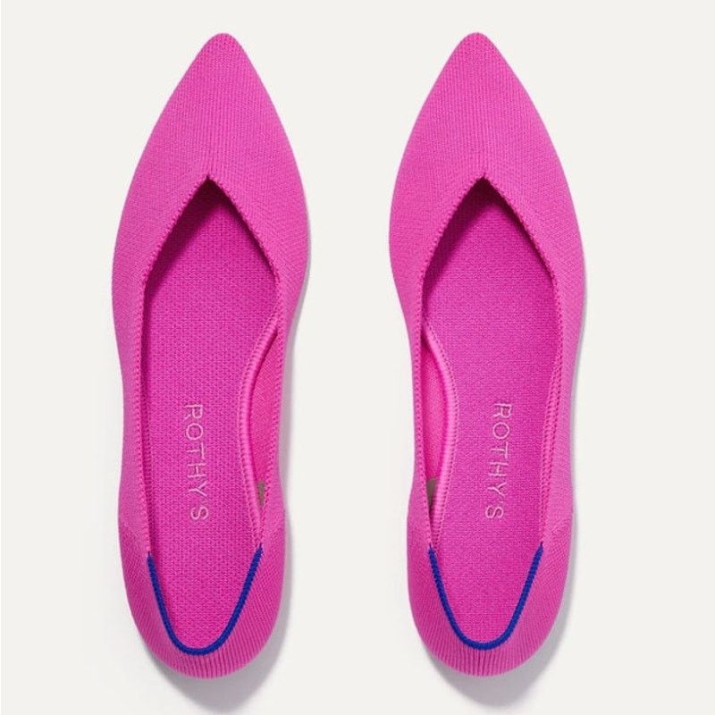 Other Rothy’s Dragon Fruit Hot Pink The Point Size 7.5 Size US 7.5 / IT 37.5 - 8 Thumbnail