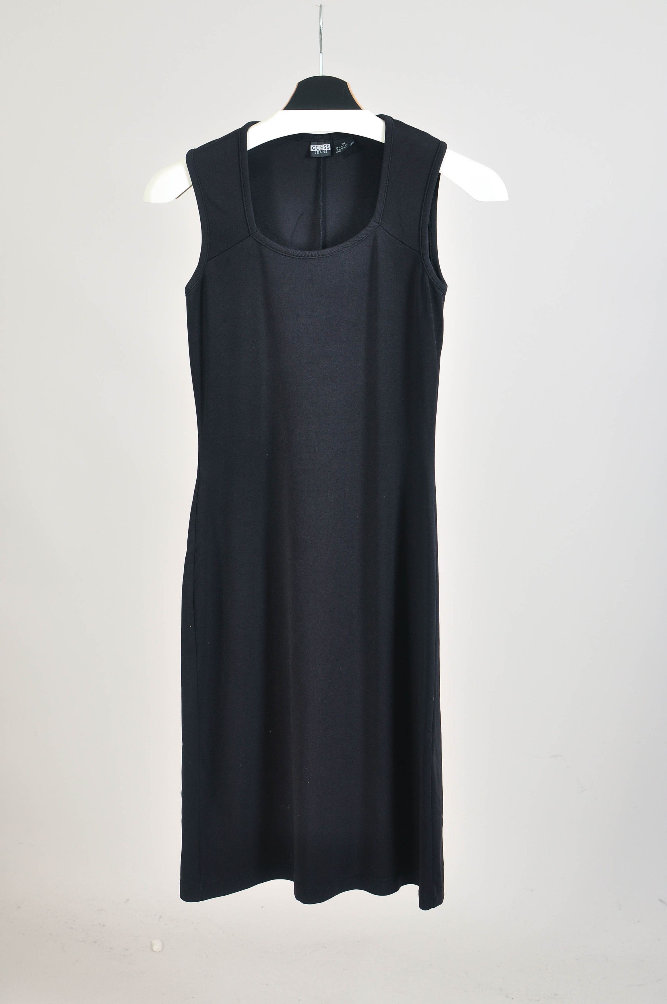 Guess Vintage 00s Guess midi dress in black Size M / US 6-8 / IT 42-44 - 1 Thumbnail