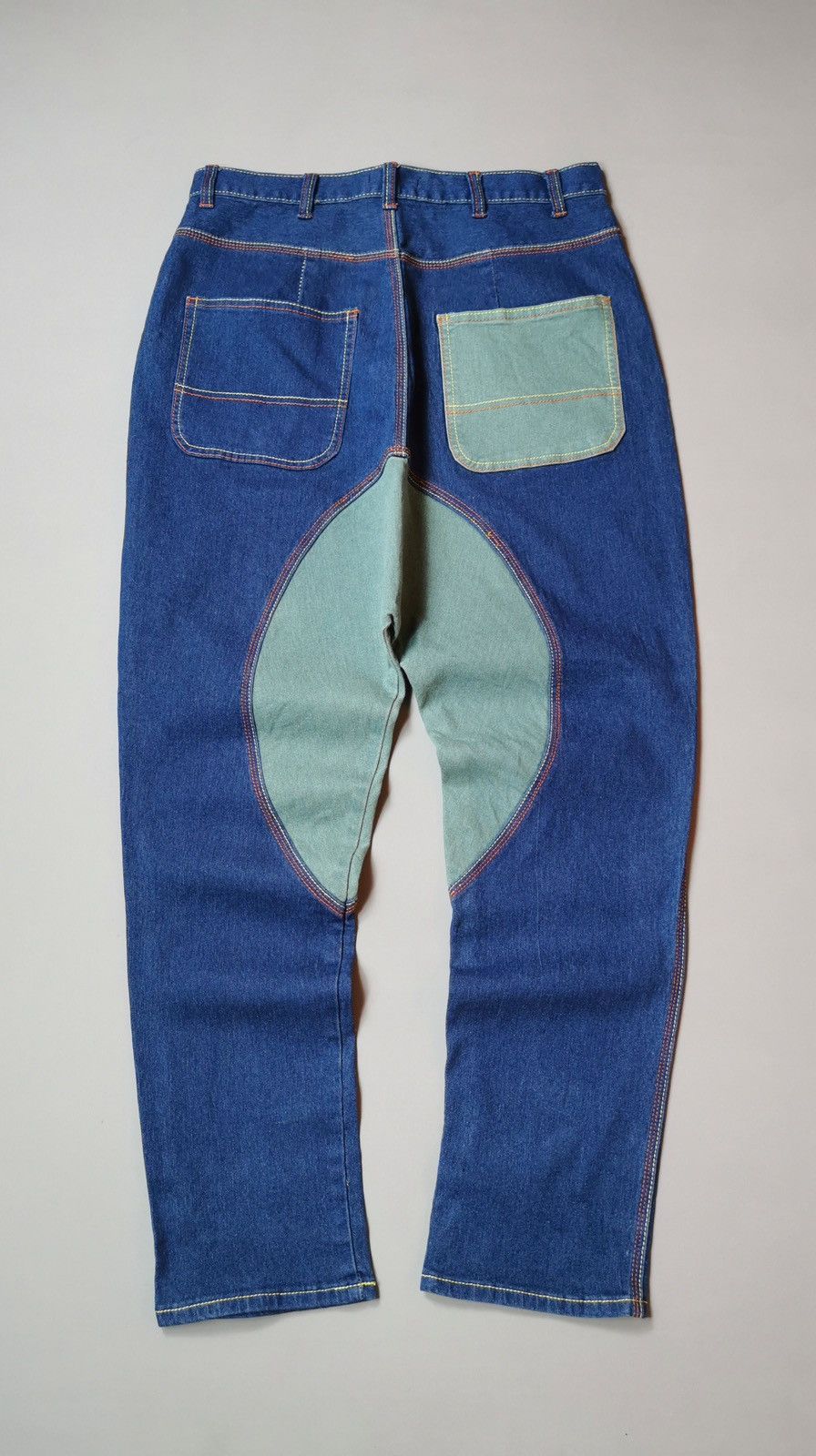 Designer × Japanese Brand Open Arms Patchwork (LG53) Size US 31 - 2 Thumbnail