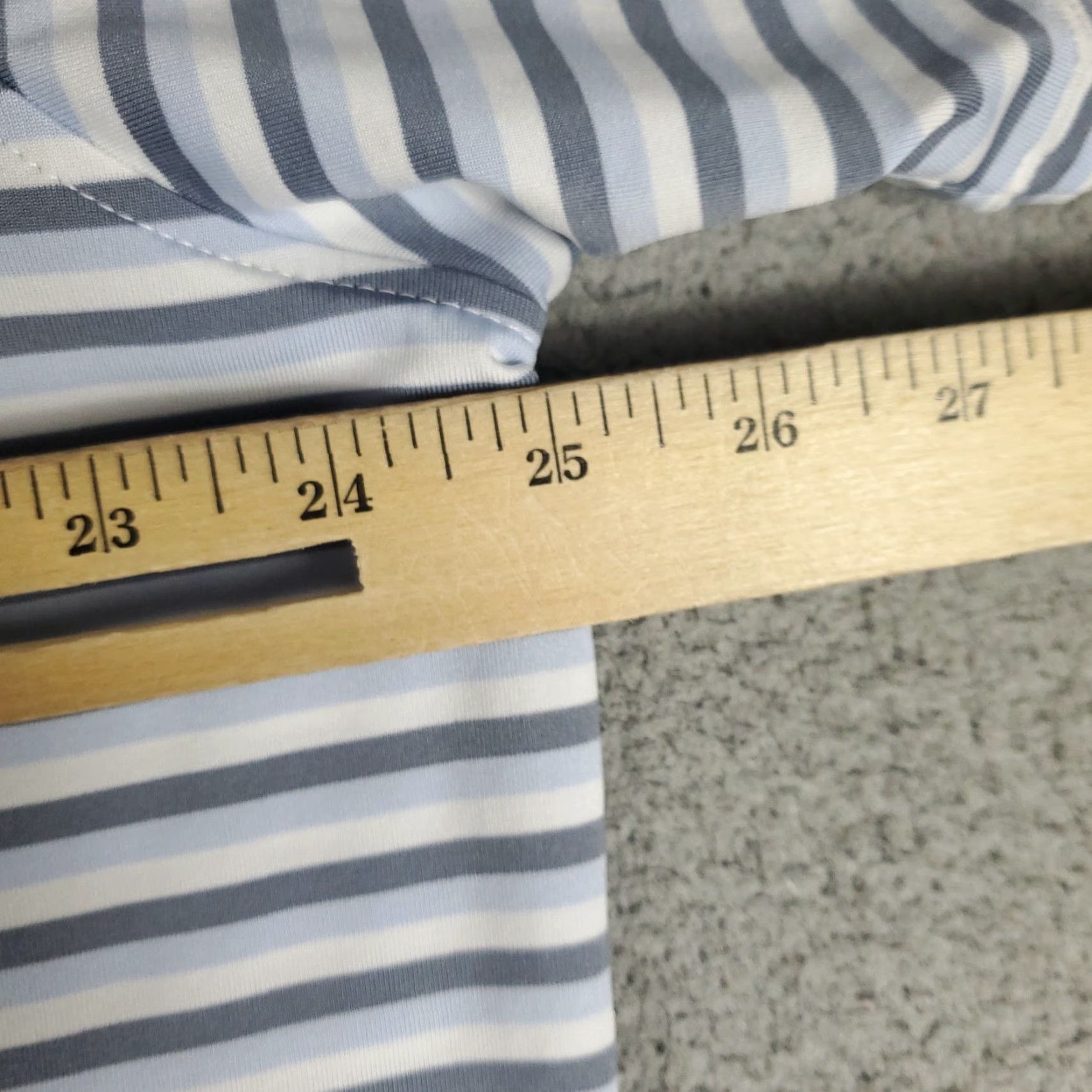 Vintage Greyson Polo Shirt Mens XL Blue Striped Polo Short Sleeve Golf Casual Size US XL / EU 56 / 4 - 6 Thumbnail