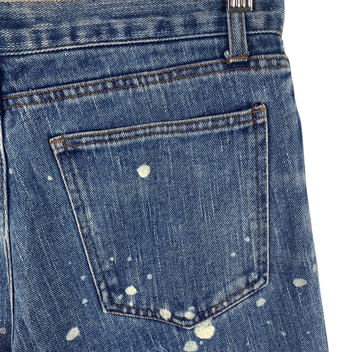 Japanese Brand JTU japanesebrand painter patcher blue jeans Size 29" - 18 Thumbnail