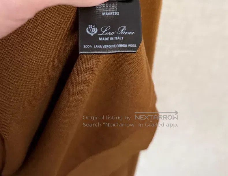 Loro Piana Loro Piana Ceiling Fabric GOK 12 Micron Knit Top Size US XXL / EU 58 / 5 - 6 Thumbnail