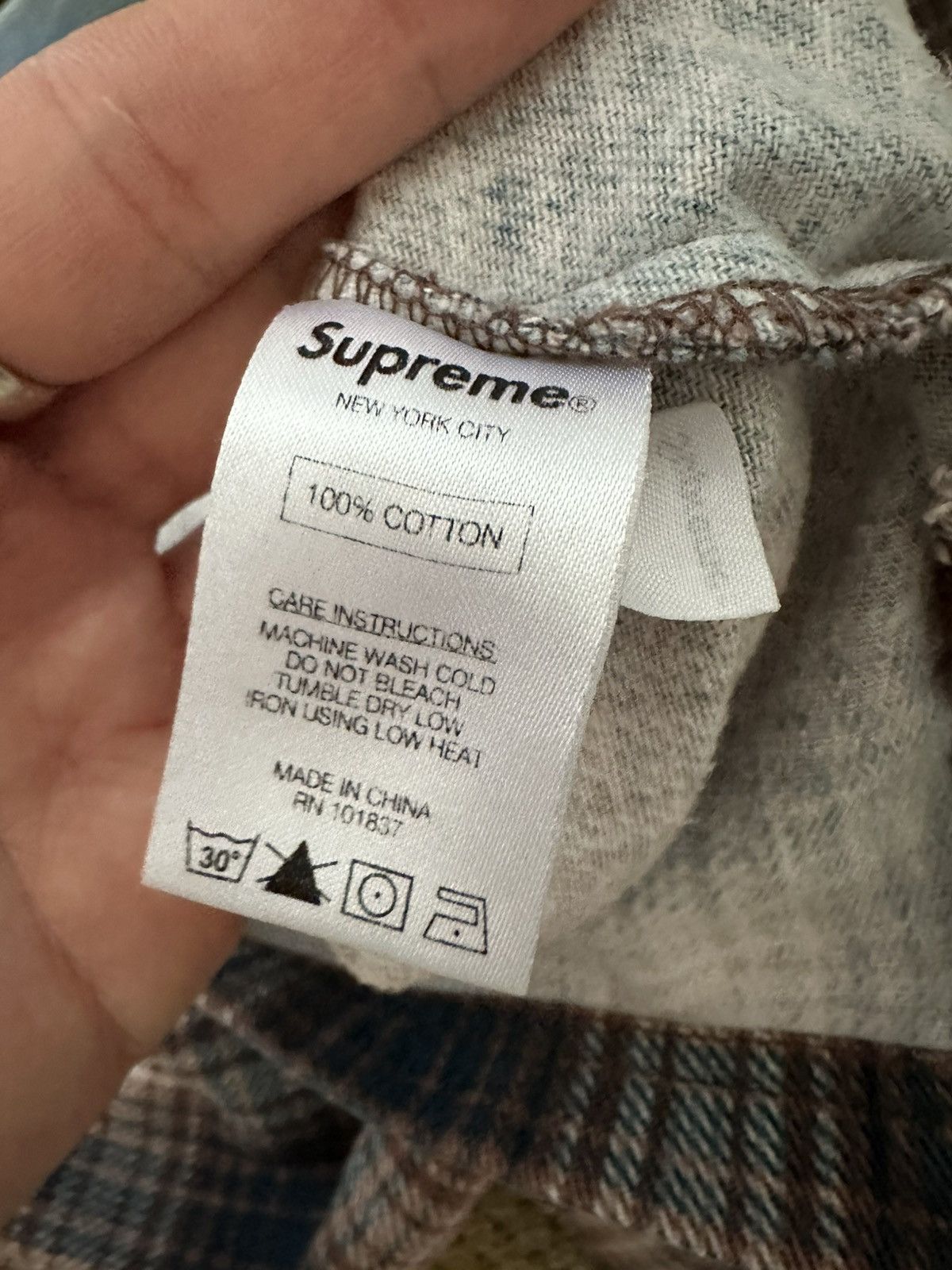 Supreme Supreme Shadow Plaid Rugby Polo FW14 Size US S / EU 44-46 / 1 - 4 Thumbnail