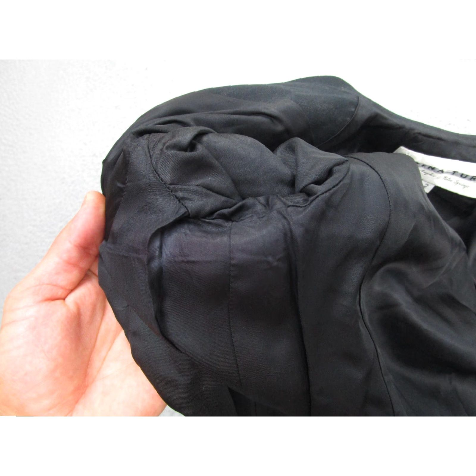 Trina Turk Trina Turk Blazer Womens 2 Black Classic Career Jacket Fitted Stretch Office USA Shirt Size XS / US 0-2 / IT 36-38 - 7 Thumbnail