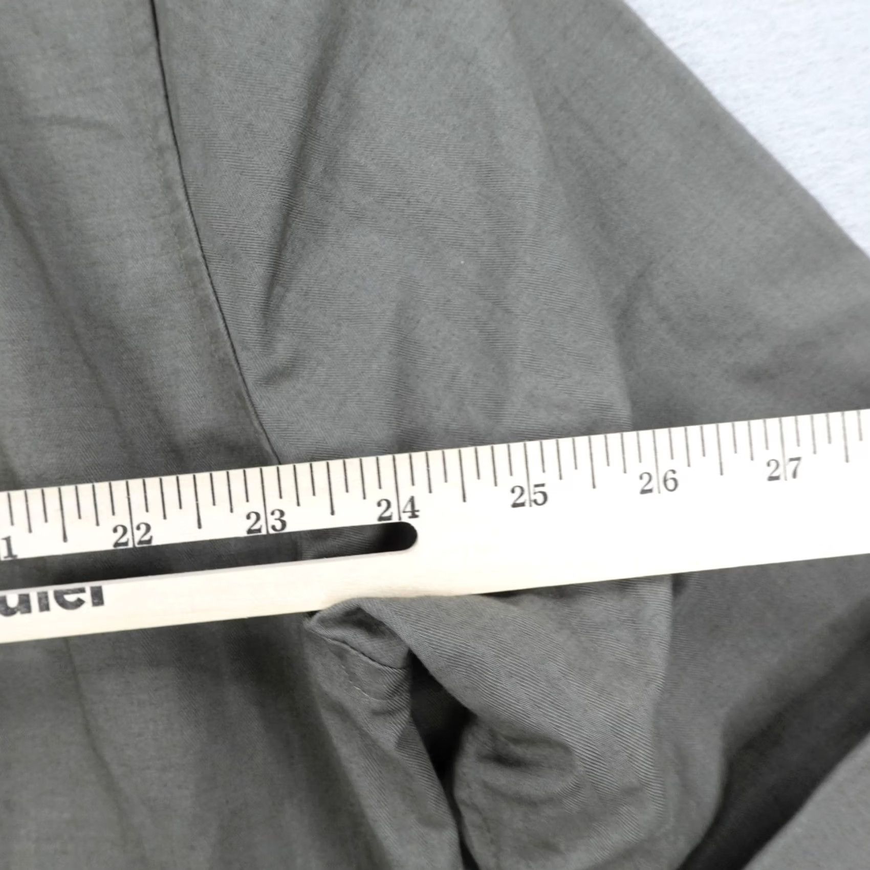 Cos COS Shirt Mens Large Green Pocket Detail Cotton Heavyweight Overshirt Button Up Size US L / EU 52-54 / 3 - 5 Thumbnail