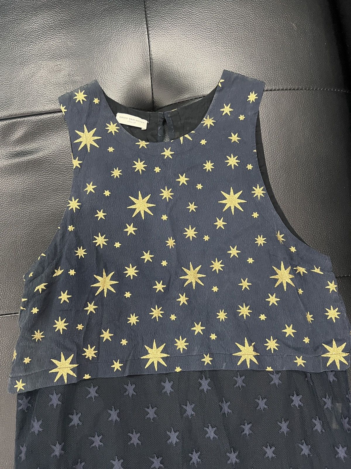 Dries Van Noten Dries Van Noten Star Lace Tank Top Size XS / US 0-2 / IT 36-38 - 3 Thumbnail