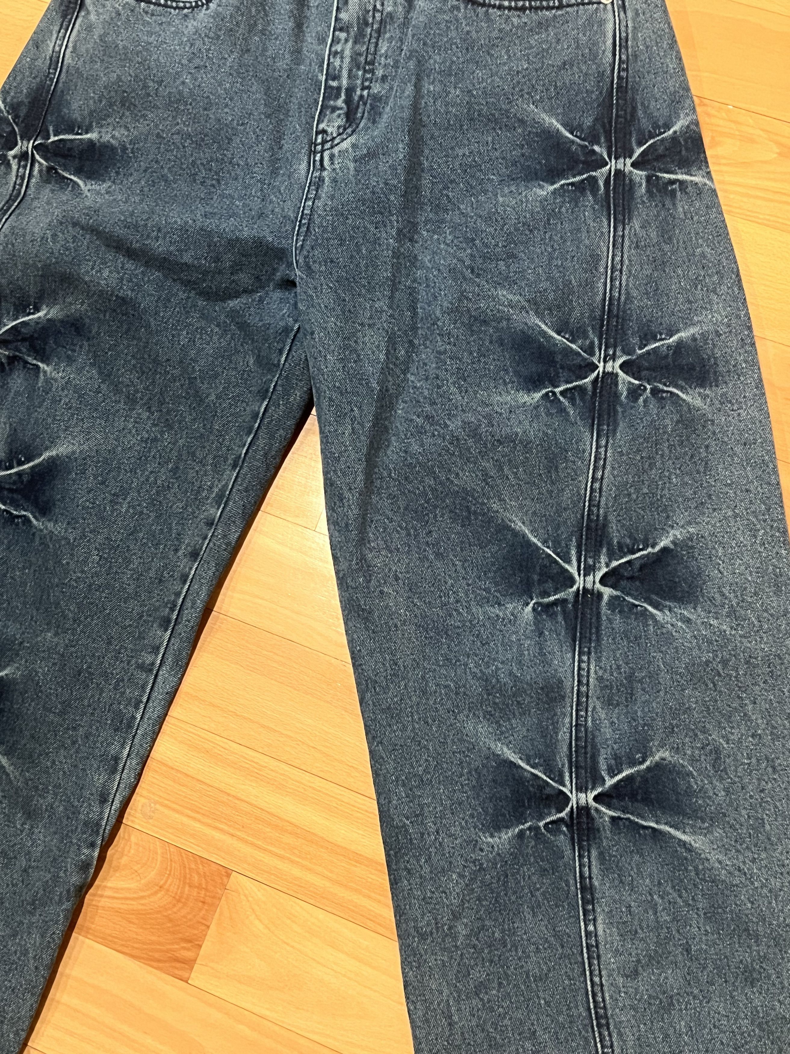 Other THE CROSS X Design Wide Denim Pants Size US 34 / EU 50 - 1 Thumbnail