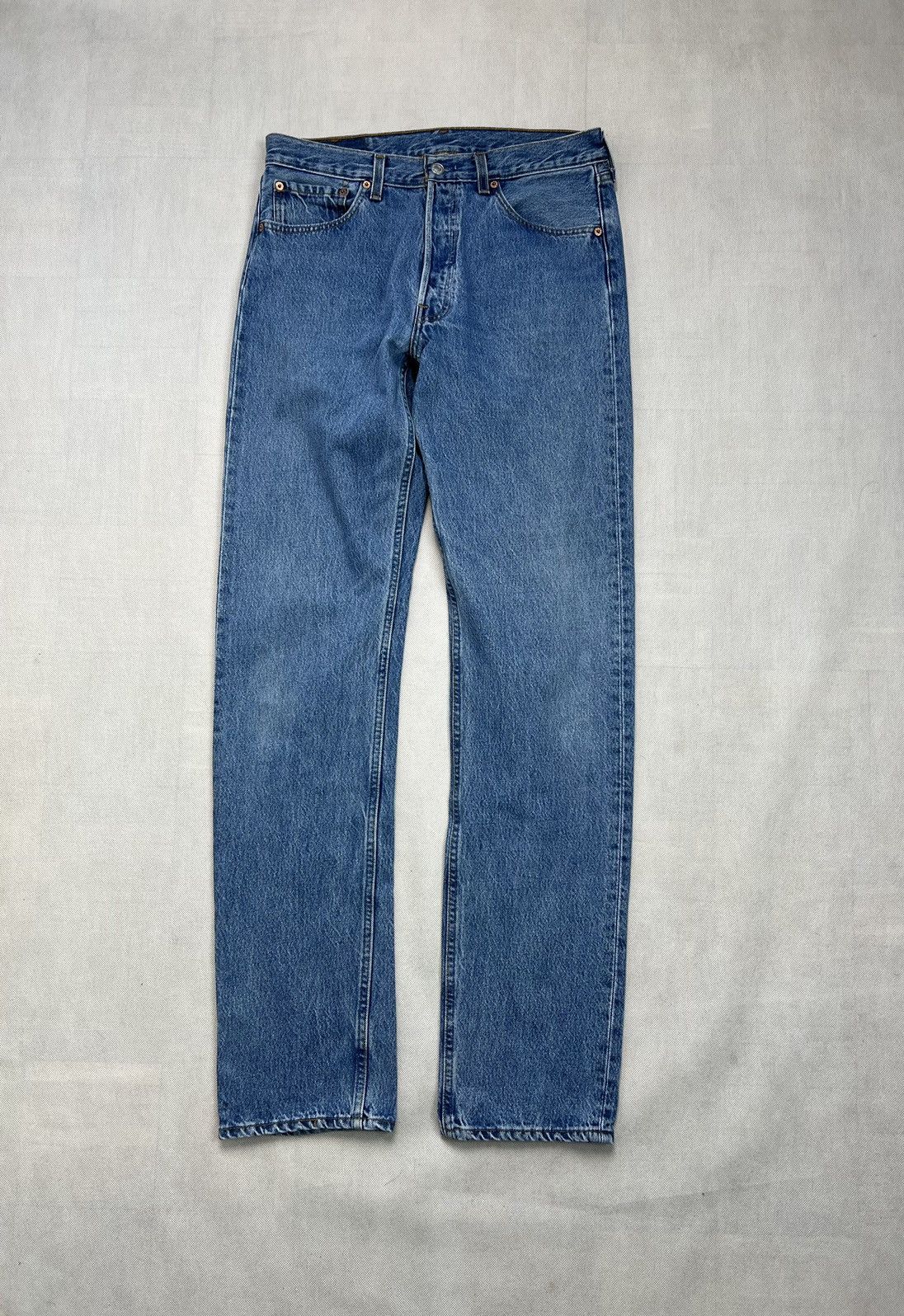 Levi's × Vintage Pants Levi’s 501 baby blue 33/36 Size US 33 - 2 Thumbnail