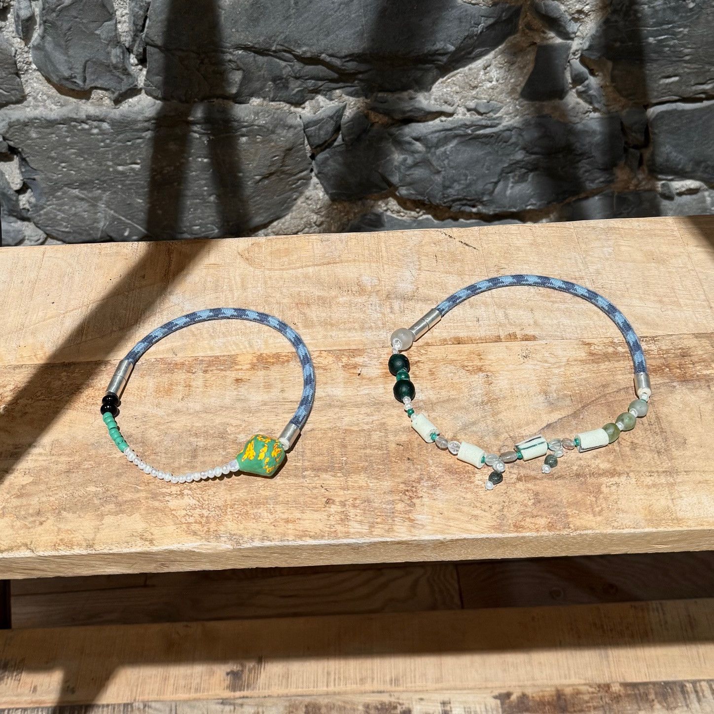 Wales Bonner Wales Bonner X SSENSE Gemstones Charms Necklace Set Size ONE SIZE - 2 Thumbnail