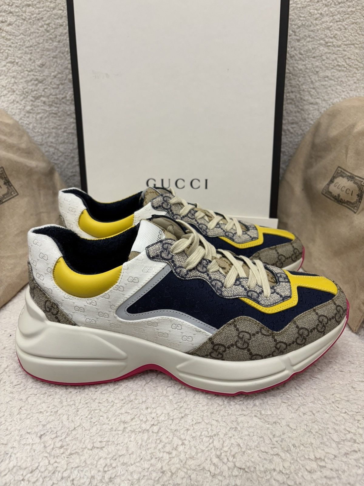 Gucci Gucci Men’s Sneakers Size US 8.5 / EU 41-42 - 4 Thumbnail
