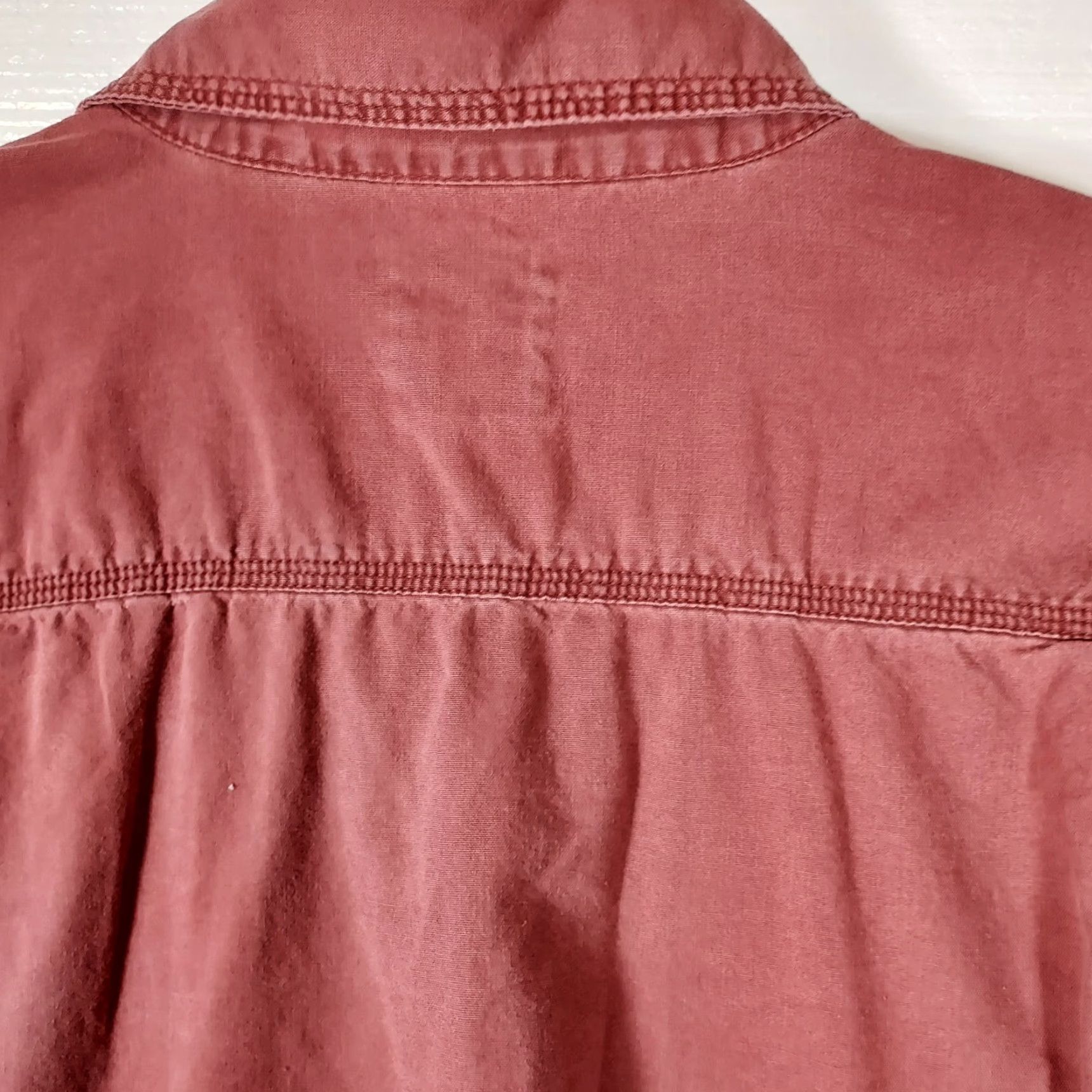 Vintage RedHead Shirt Button-Up Flannel Long Sleeve Casual Adult Large Red Regular Classic Mens Size US L / EU 52-54 / 3 - 7 Thumbnail