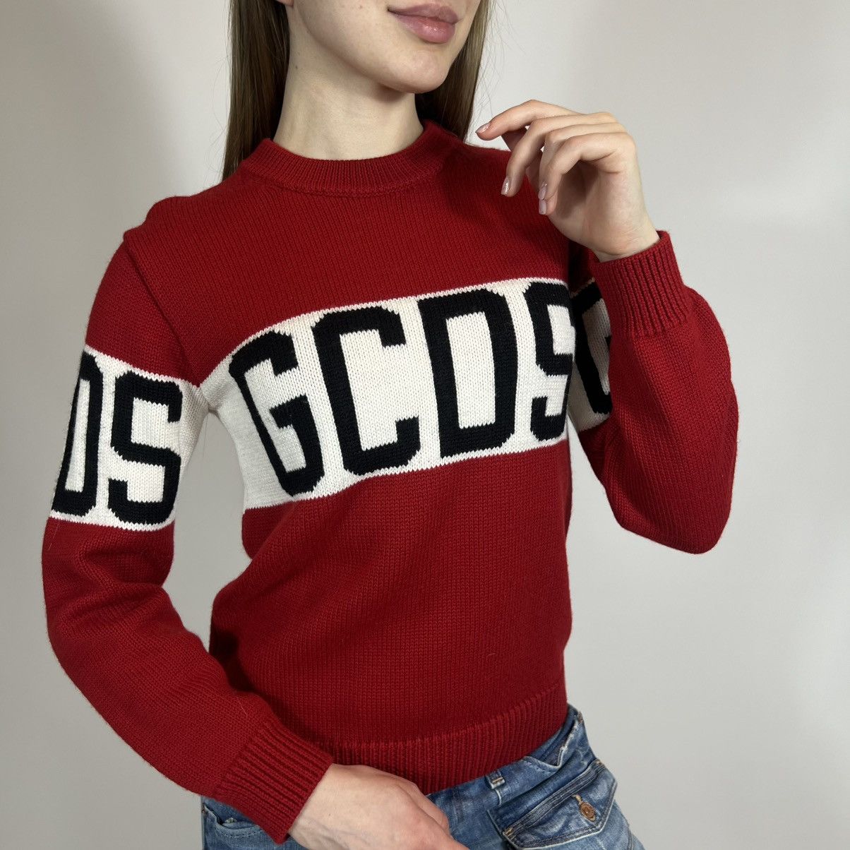 GCDS Vintage Y2K GCDS Luxury Knitted Sweater Japanese Style Size S / US 4 / IT 40 - 4 Thumbnail