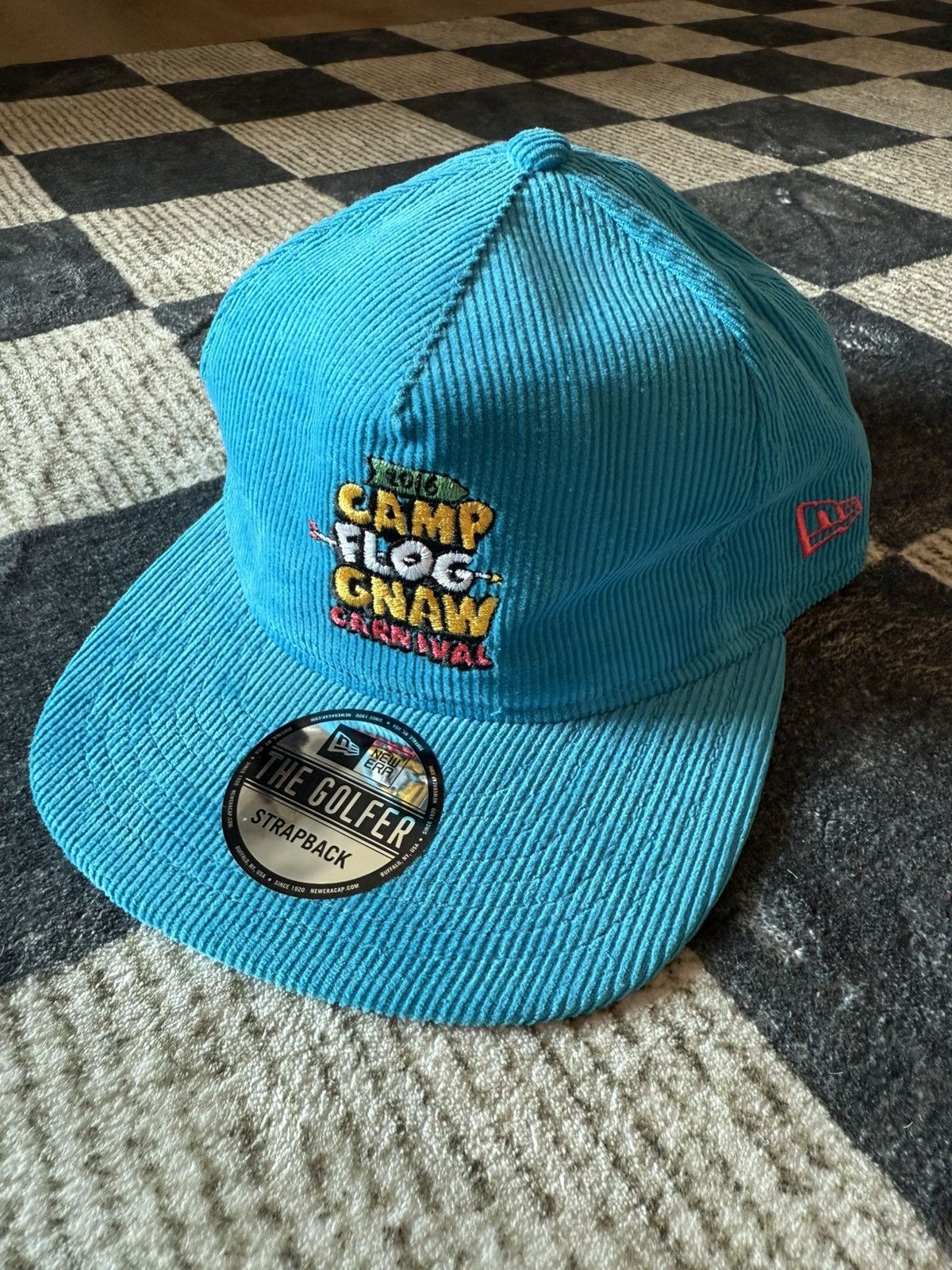Golf Wang Tyler The Creator Camp Flog Gnaw Corduroy New Era Strapback Size ONE SIZE - 1 Thumbnail