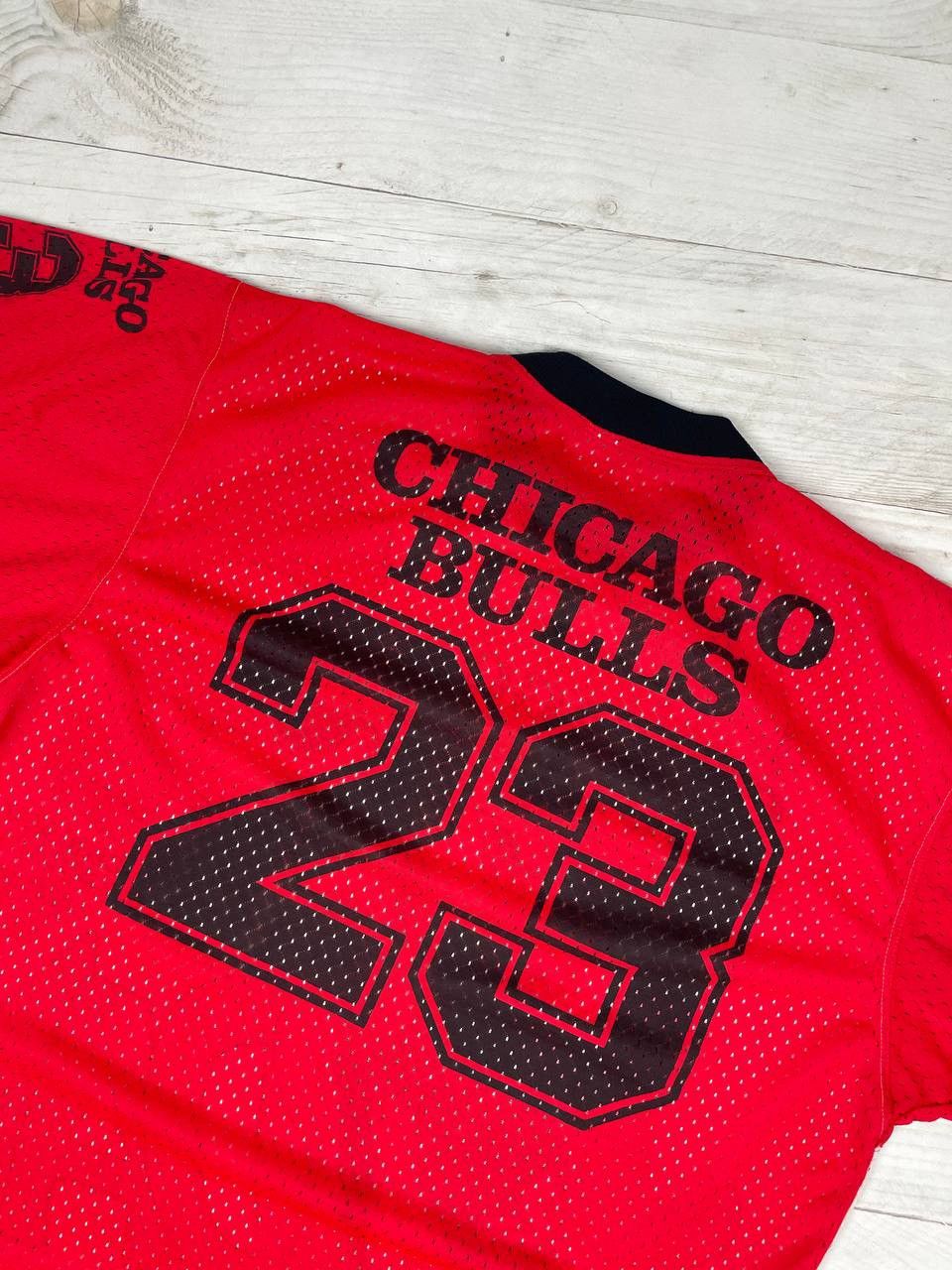NBA Vintage Michael Jordan Chicago Bulls 90s T-Shirt Jersey AOP Size US XL / EU 56 / 4 - 13 Thumbnail