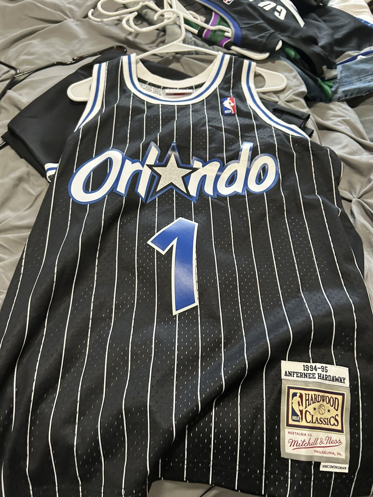 Mitchell & Ness Penny Hardaway hardwood classic magic jersey Size US L / EU 52-54 / 3 - 2 Thumbnail