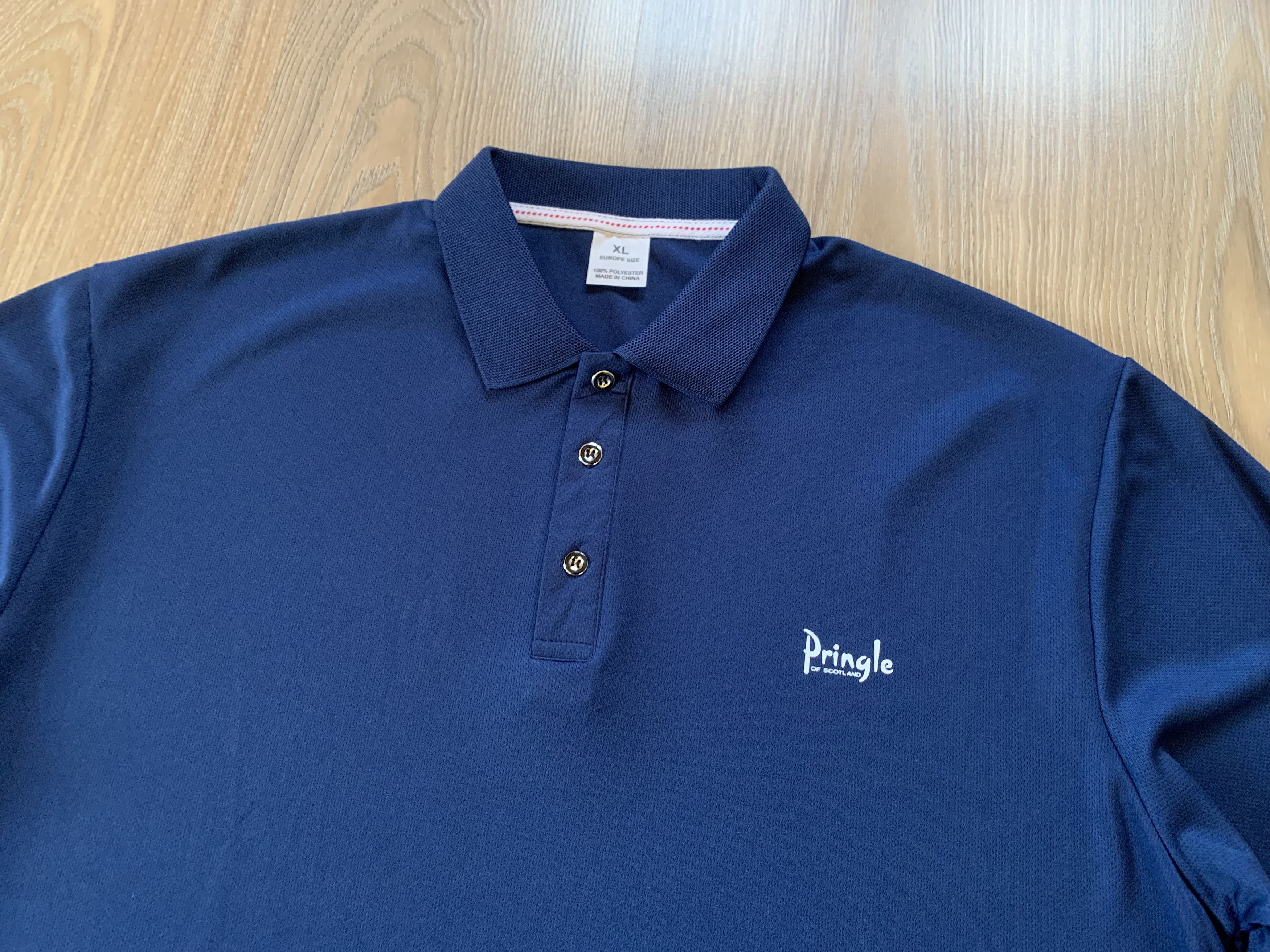 Pringle Of Scotland Pringle Of Scotland Mens Long Sleeve Golf Polo Size US XL / EU 56 / 4 - 4 Thumbnail