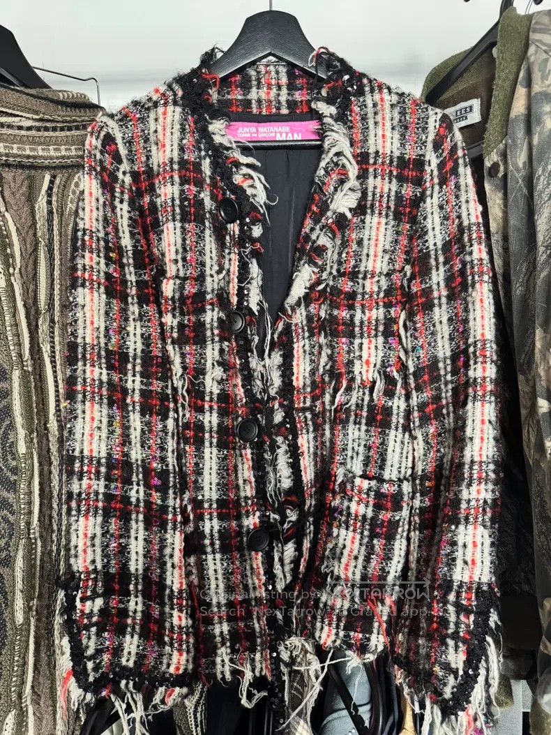 Junya Watanabe Junya Watanabe Tweed Jacket Size US M / EU 48-50 / 2 - 1 Thumbnail