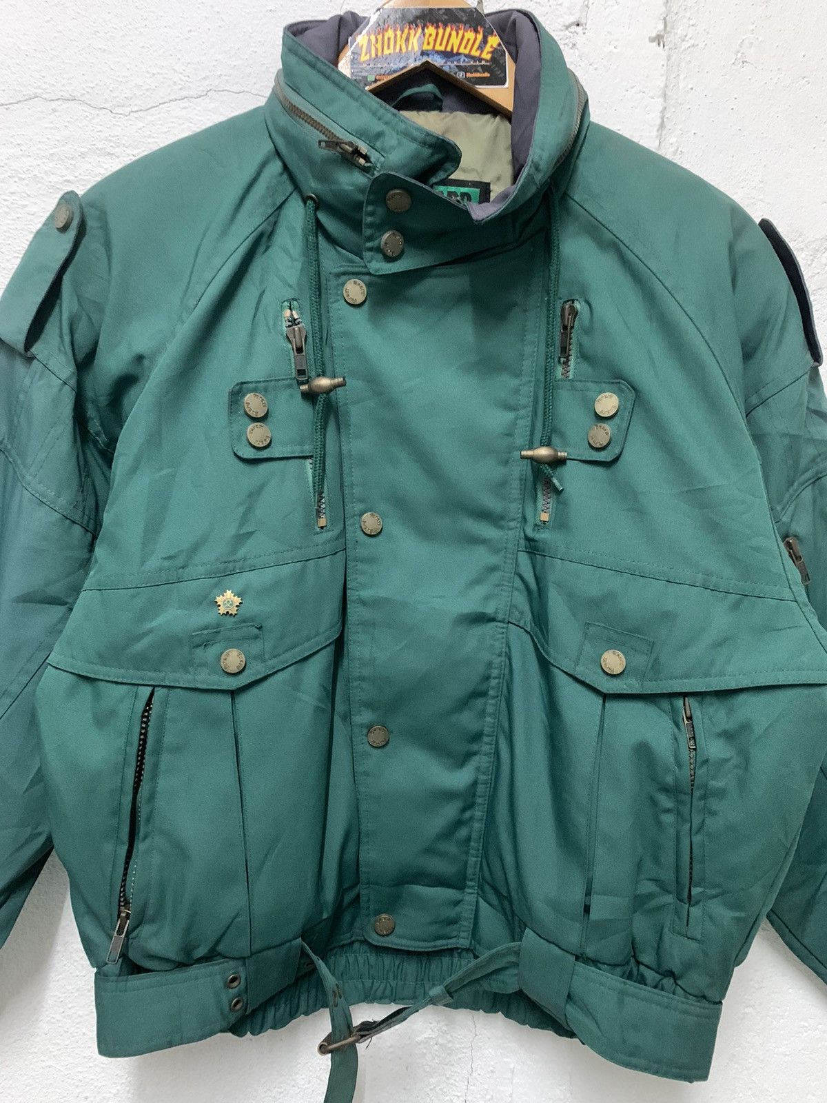 Japanese Brand Vintage Ski Forest Guard Hoodie Size US M / EU 48-50 / 2 - 3 Thumbnail