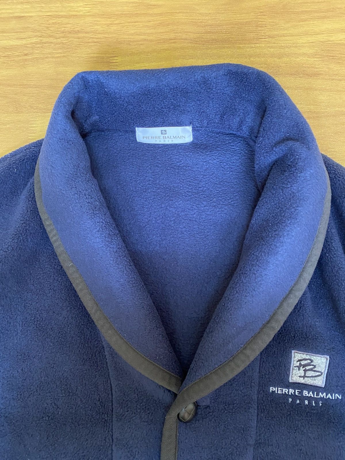 Pierre Balmain Vintage Pierre Balmain fleece cardigan Size US L / EU 52-54 / 3 - 4 Thumbnail