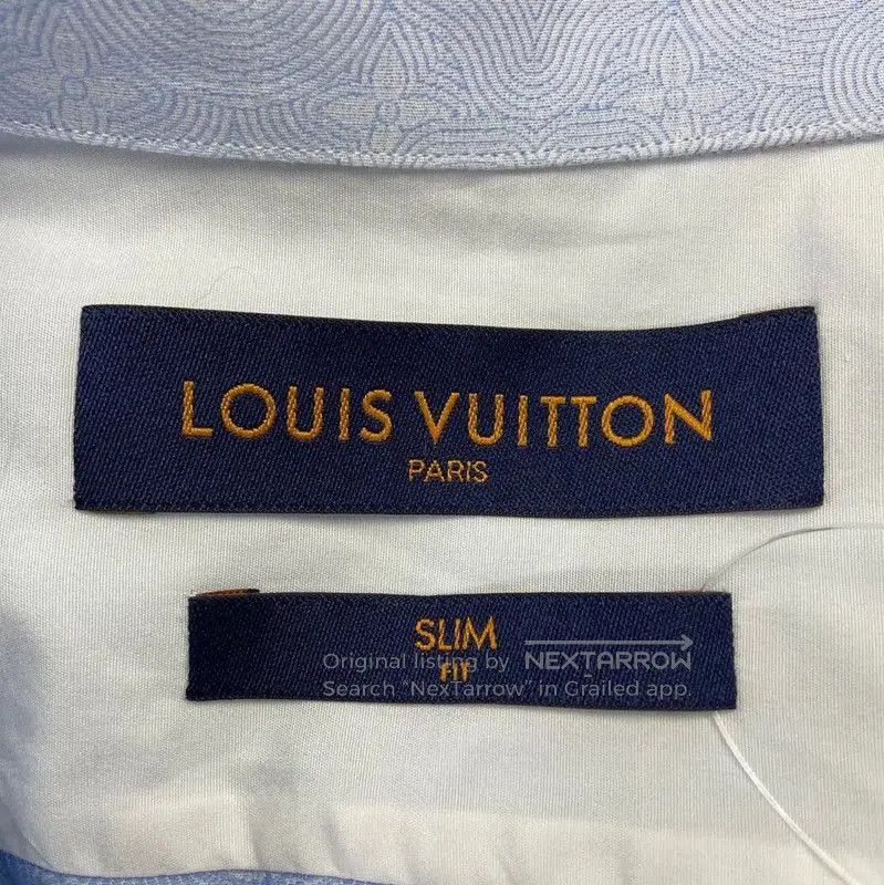 Other Louis Vuitton Light Blue Cotton Shirt for Women . Size M / US 6-8 / IT 42-44 - 4 Thumbnail