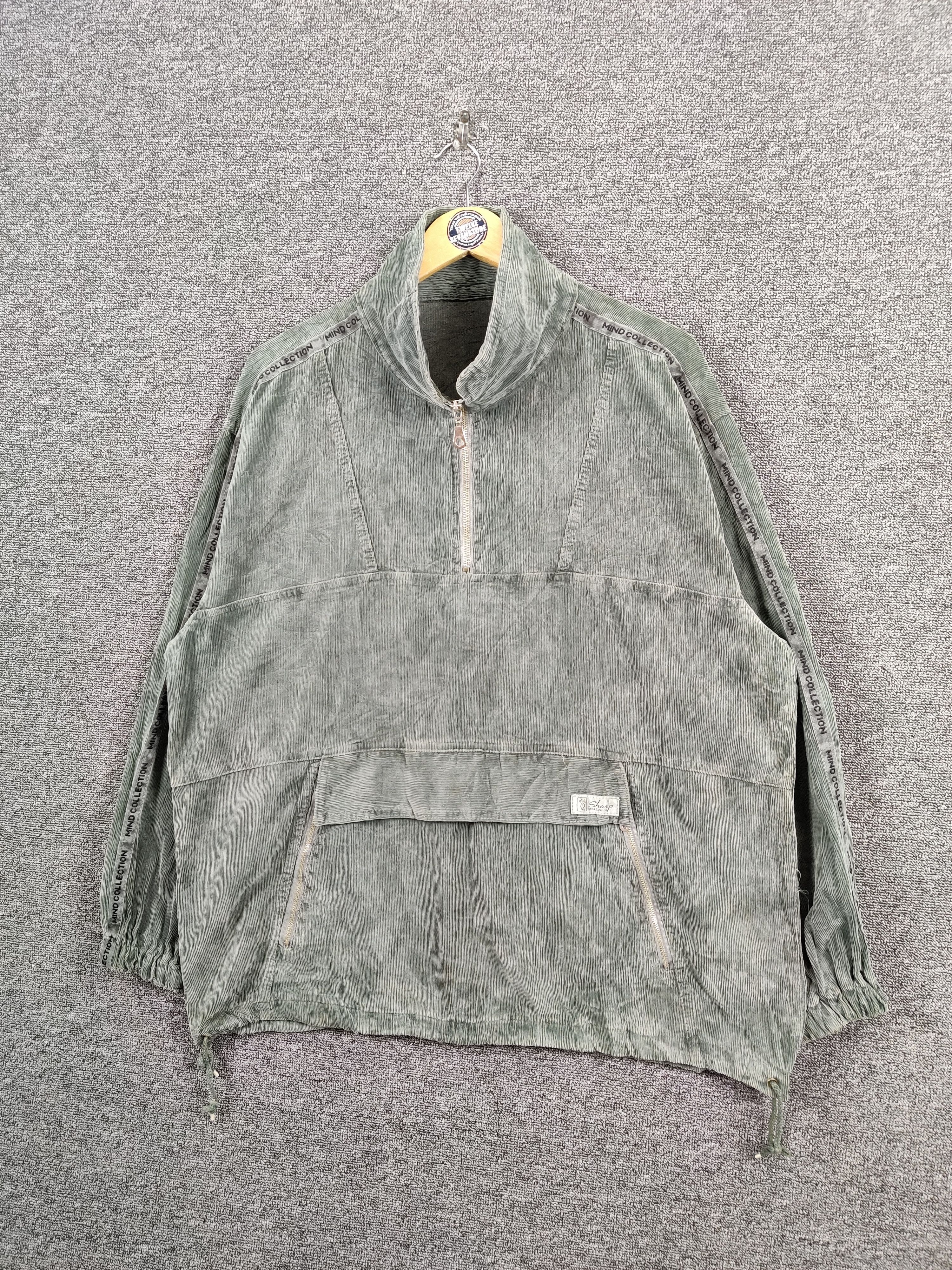 Vintage Mind Collection Corduroy Anorak Jacket