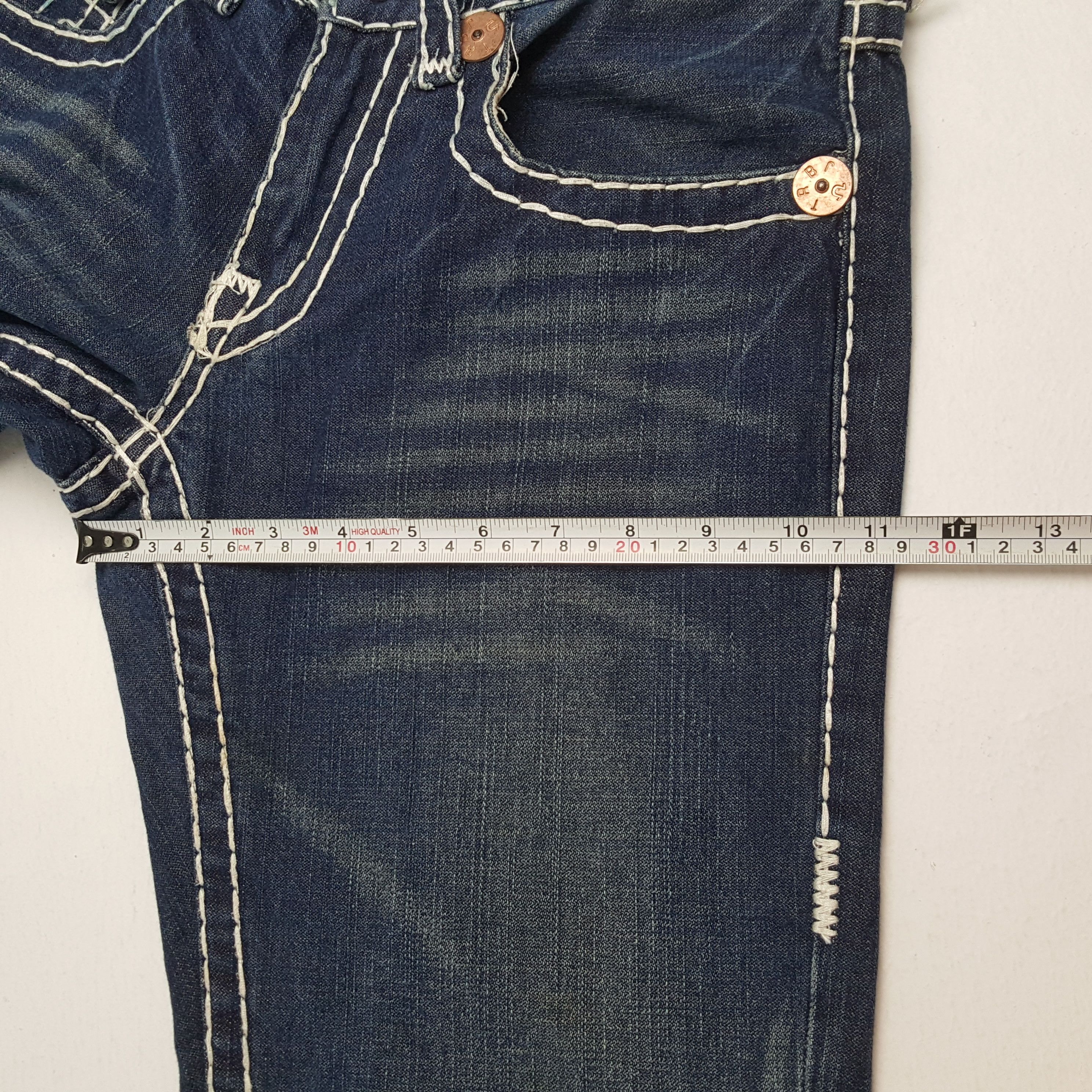 True Religion × Vintage TRUE RELIGION Fashion Streetwear Daily Style Jeans Size US 31 - 9 Thumbnail