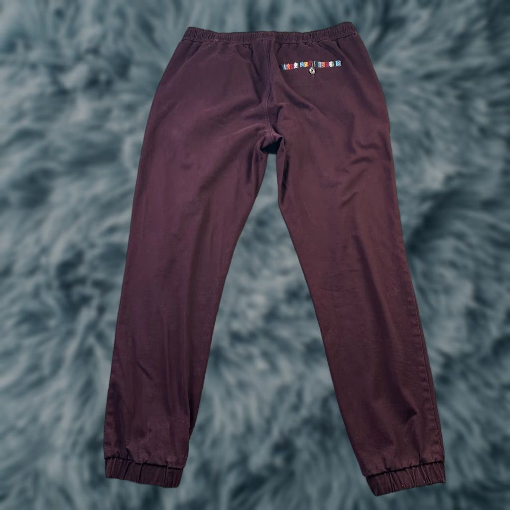 Vintage Wowie Hoth Jogger Pants Mens Large Red Aztec Outdoors Size US 33 - 1 Thumbnail