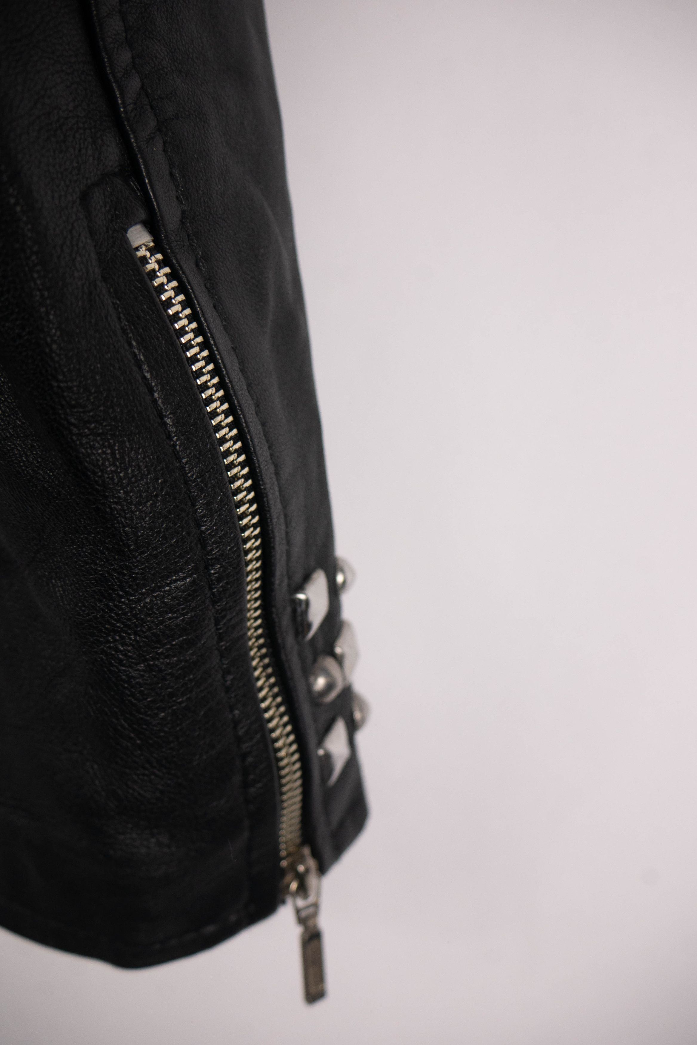 Genuine Leather × Japanese Brand Studded leather biker jacket vintage punk rock and roll Size US M / EU 48-50 / 2 - 11 Thumbnail