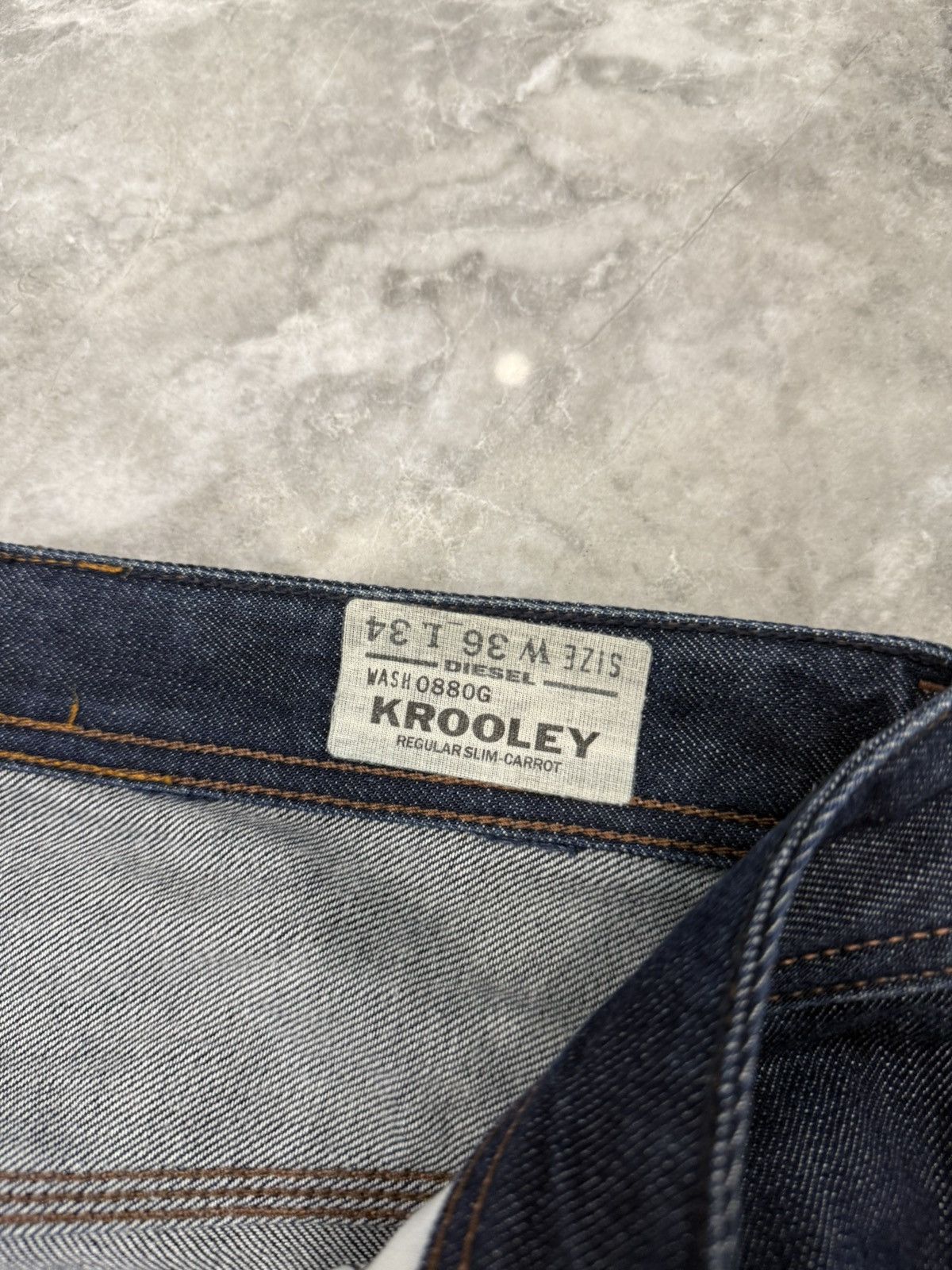 Diesel Vintage Diesel Industry Denim Jeans W36 L34 Y2K streetwear Size US 36 / EU 52 - 6 Thumbnail