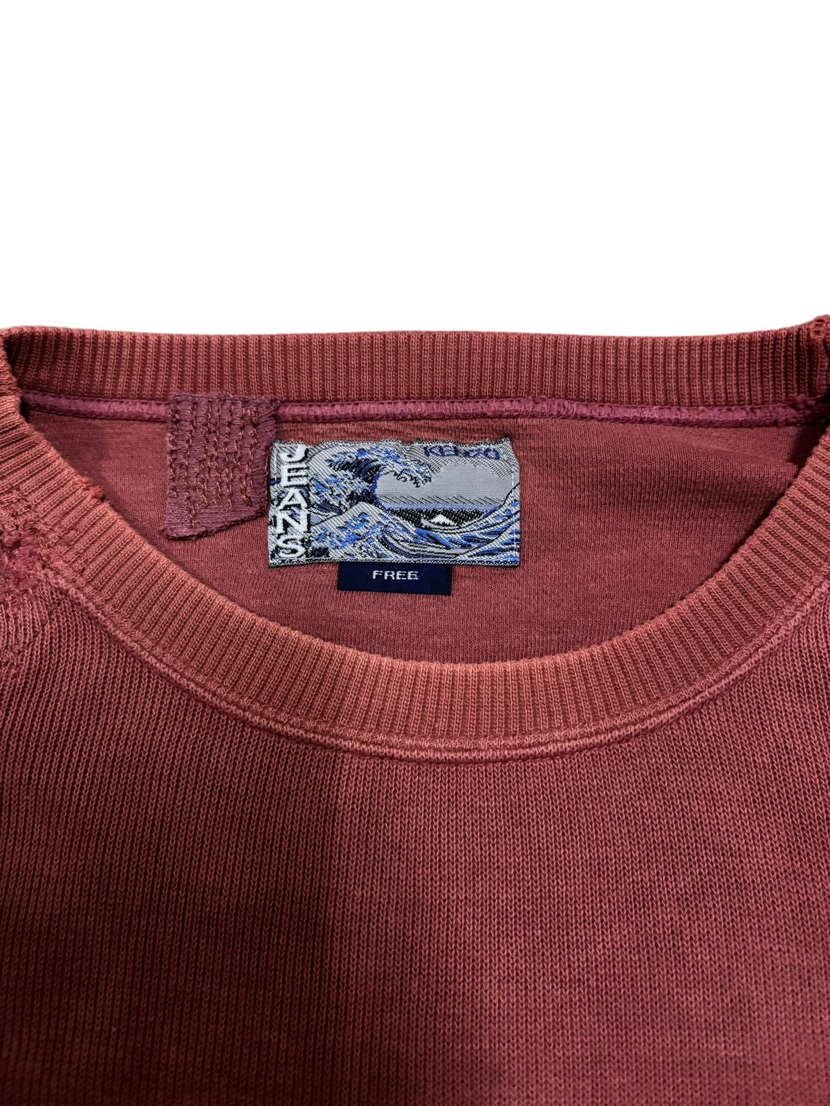 Kenzo Vtg Kenzo Damaged Distressed Sweatshirt Size US M / EU 48-50 / 2 - 7 Thumbnail