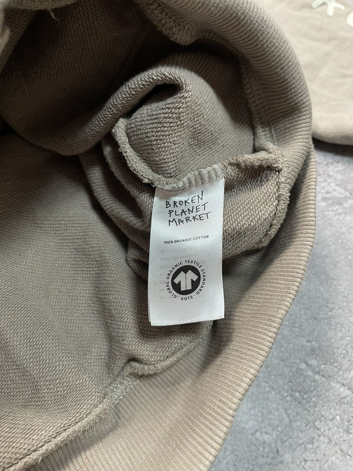 Broken Planet Broken Planet Mkt Y2K Boxy Zip Hoodie Beige S Size US S / EU 44-46 / 1 - 6 Thumbnail