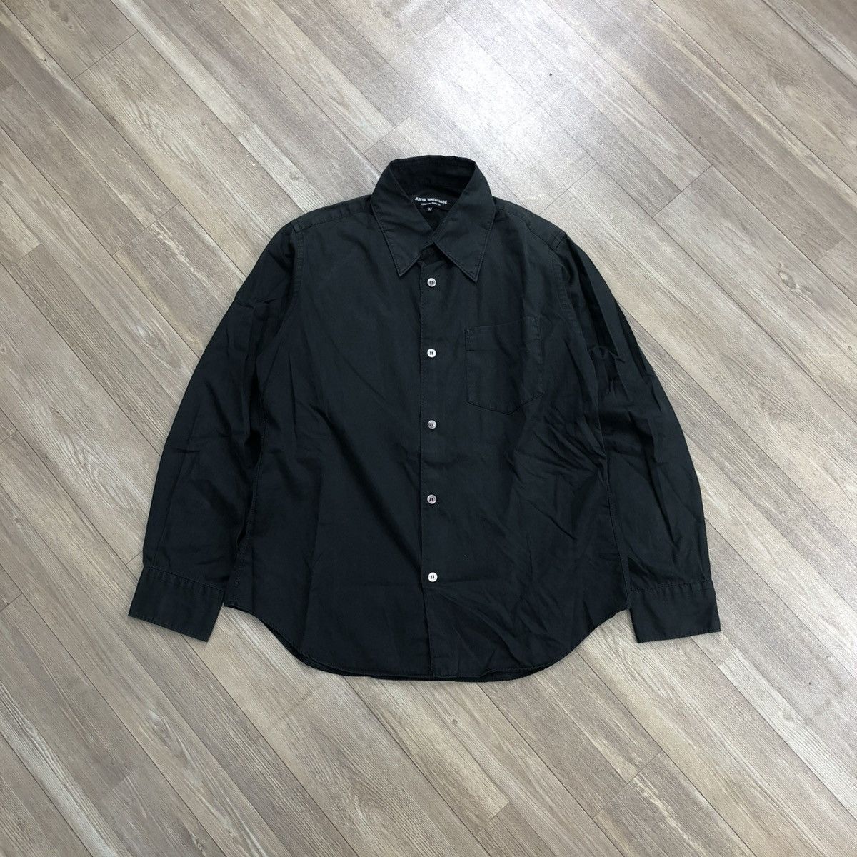 Comme des Garcons × Comme des Garcons Homme × Junya Watanabe AW09 Junya Watanabe Comme des Garcons Man CDG Black Shirt Size US XS / EU 42 / 0 - 2 Thumbnail