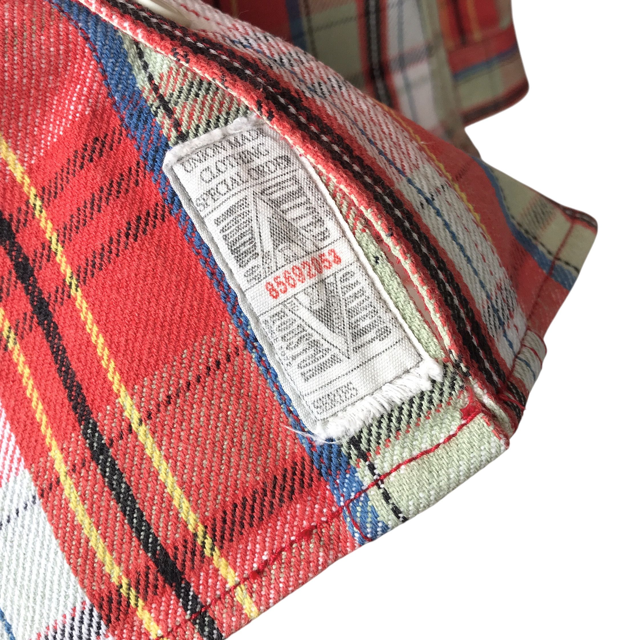 Vintage Houston USA Heavy Cotton Lumberjack Flannel Shirt Size US M / EU 48-50 / 2 - 6 Thumbnail