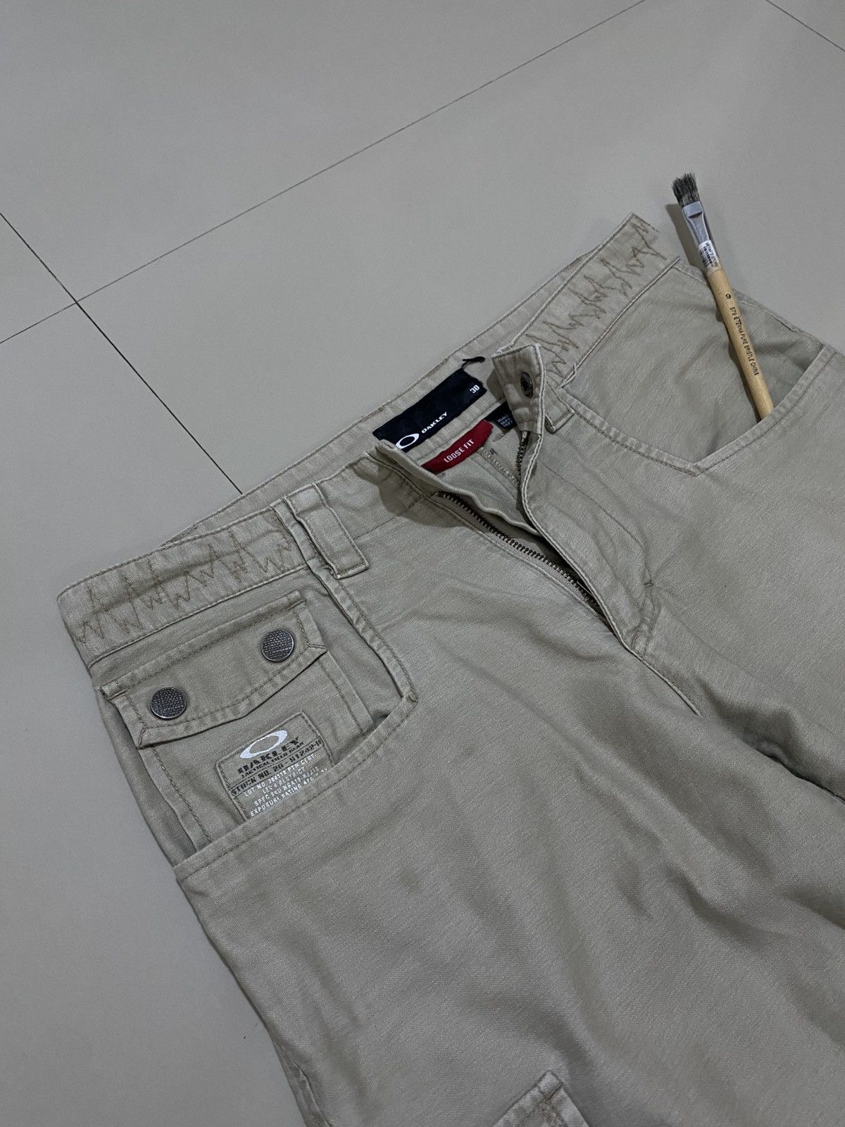 Oakley OAKLEY 2000s CARGO PANTS Size US 34 / EU 50 - 3 Thumbnail