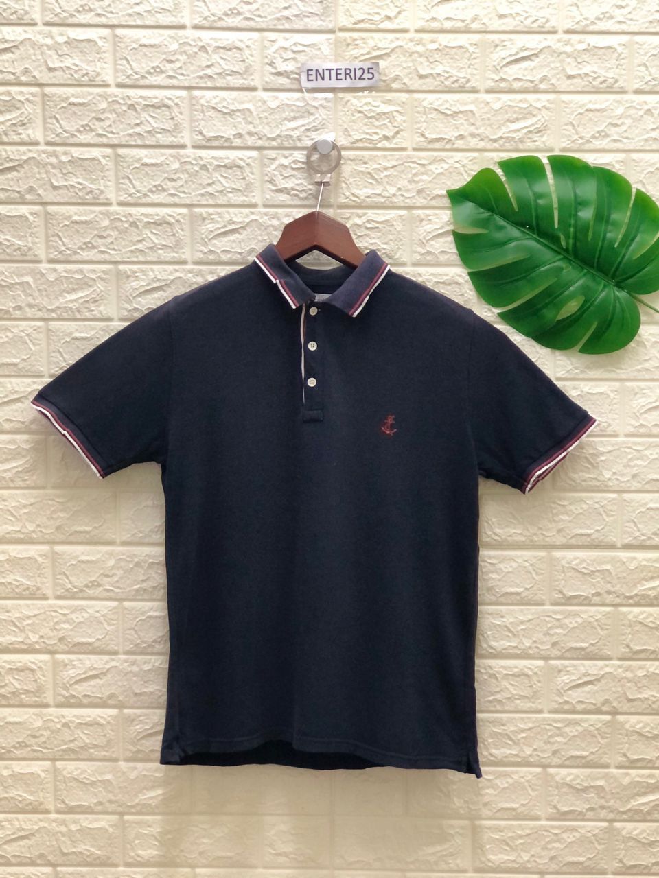 Japanese Brand vintage Nano Universe Buttoned Polo Tee Size US M / EU 48-50 / 2 - 1 Thumbnail