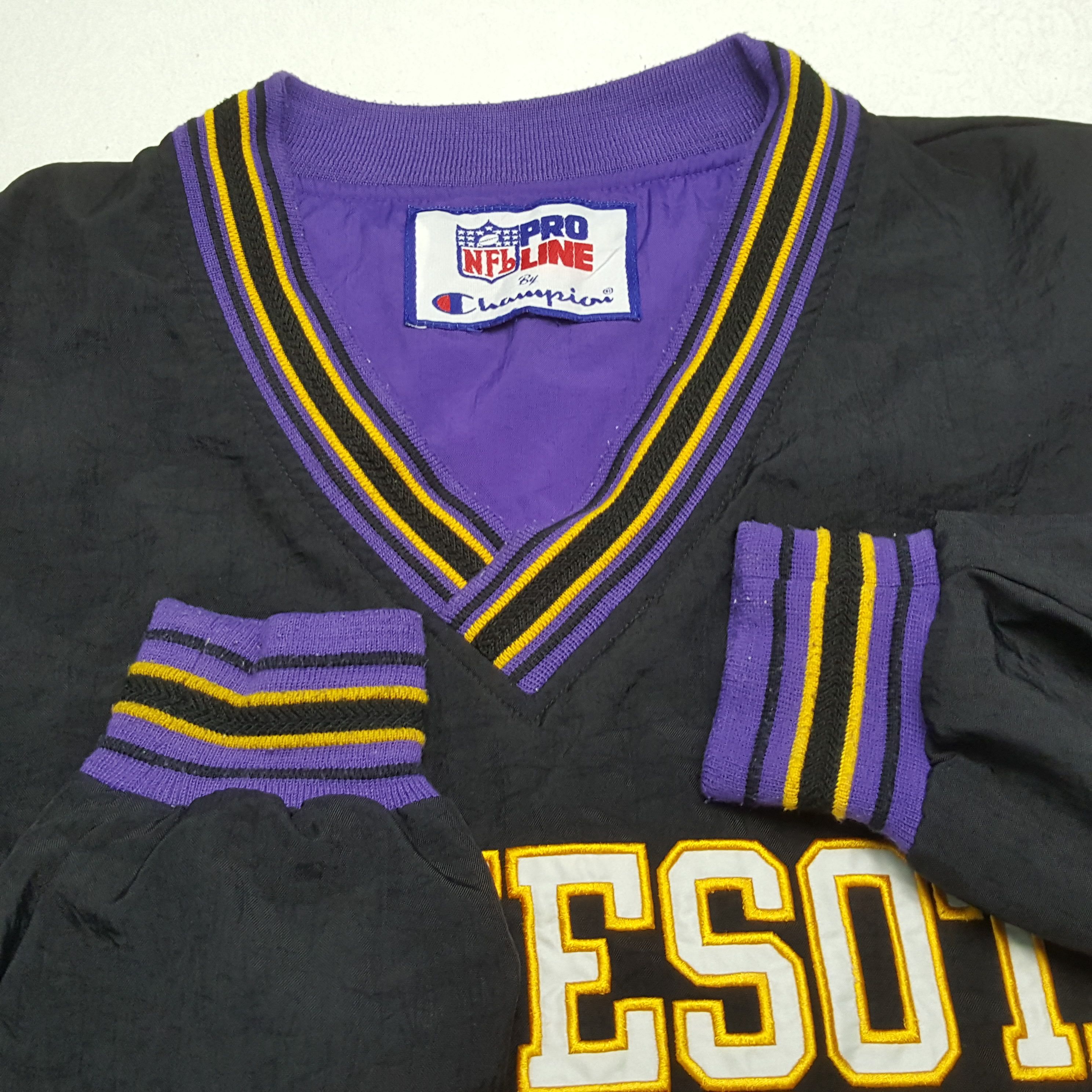 Champion × NFL × Vintage MINNESOTA VIKINGS NFL Team Sports Sweatshirt Size US XL / EU 56 / 4 - 9 Thumbnail