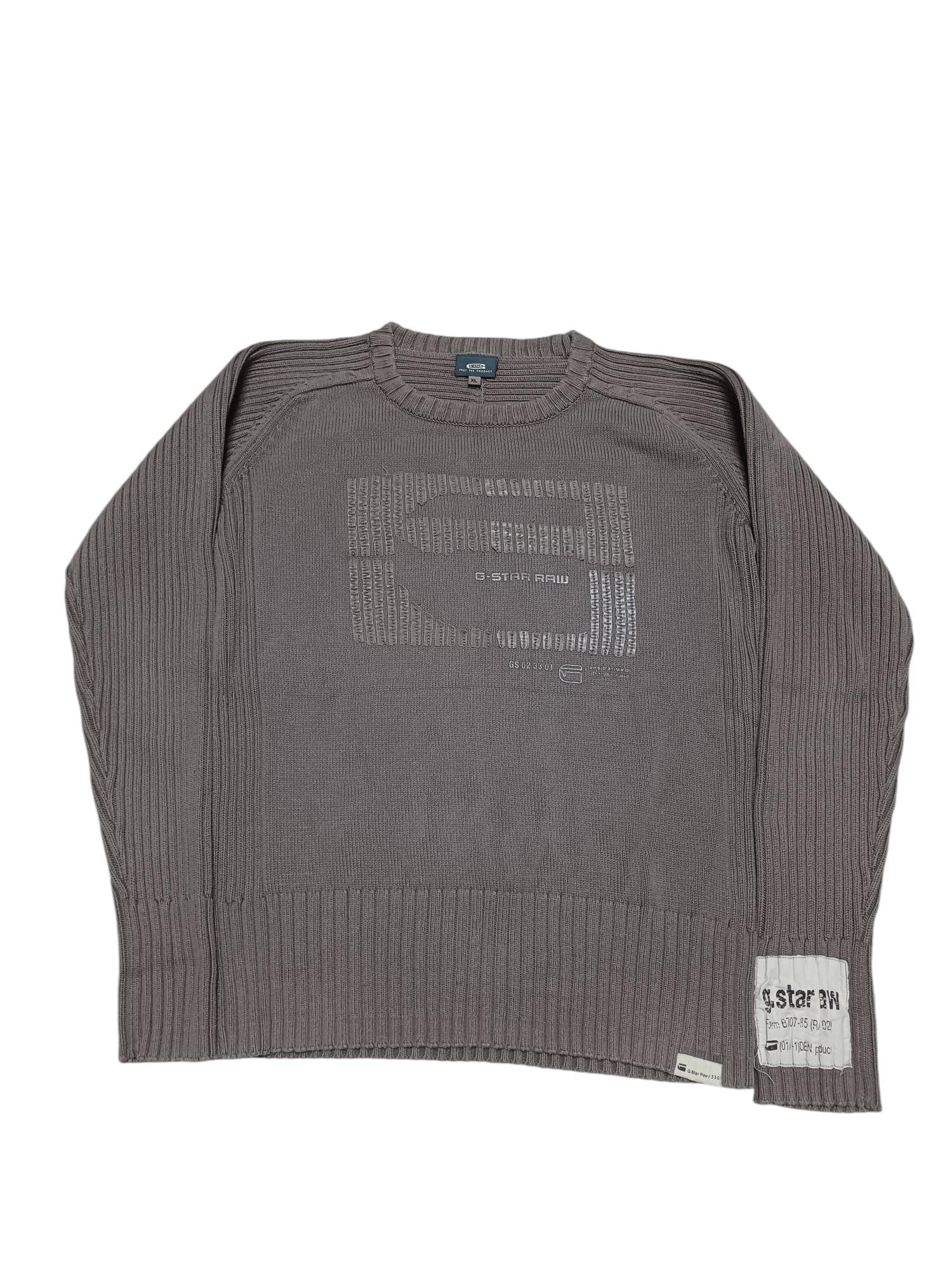 G-Star G STAR RAW VINTAGE BIGLOGO AVANTGARDE KNIT SWEATER Size US XL / EU 56 / 4 - 1 Thumbnail