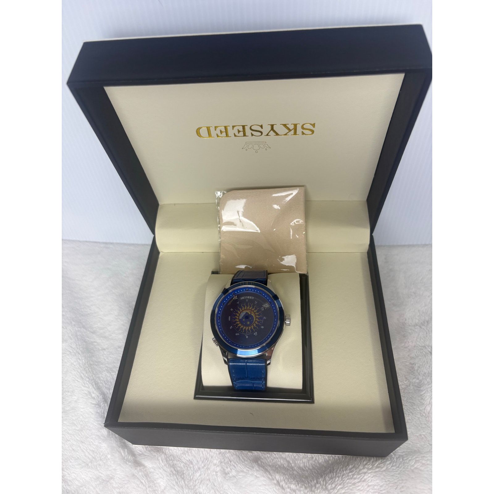 Jewelry Stunning Skyseed Blue Zodiac Automatic Unisex Watch - New! Size ONE SIZE - 3 Thumbnail
