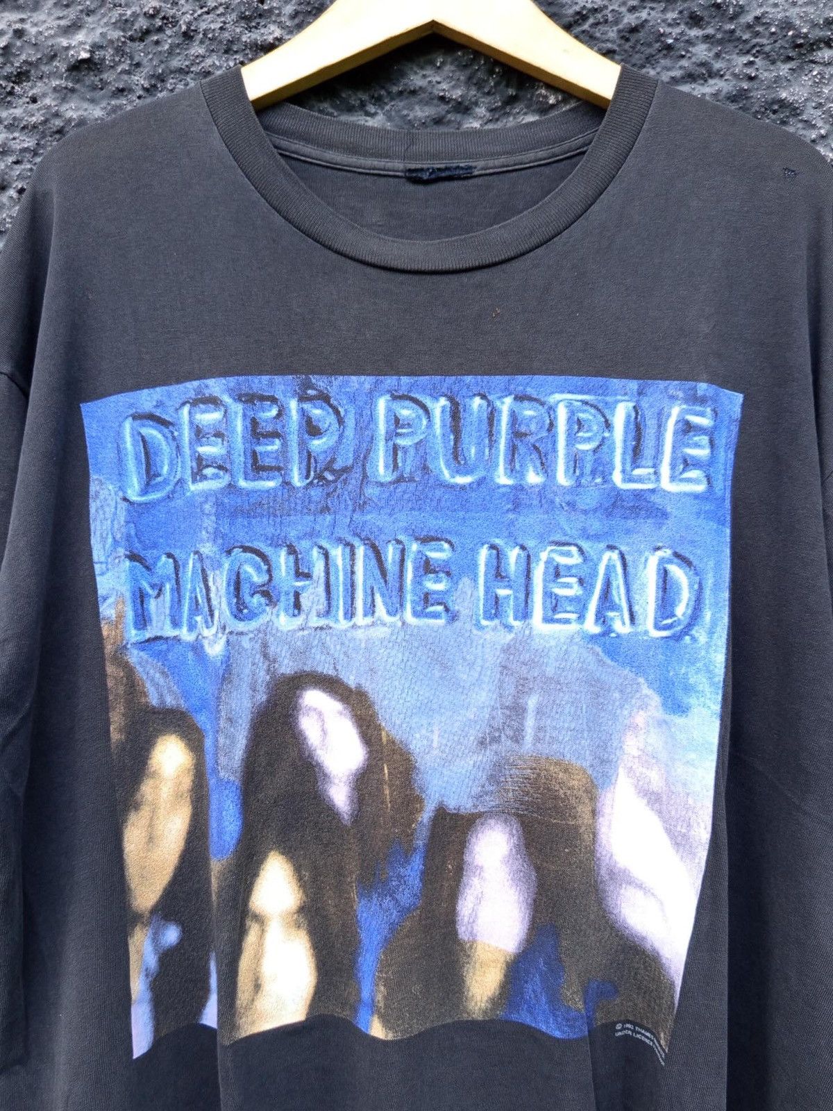 Vintage Rare Vintage 1993 Deep Purple T-Shirts “ Machine Head” Size US XL / EU 56 / 4 - 2 Thumbnail