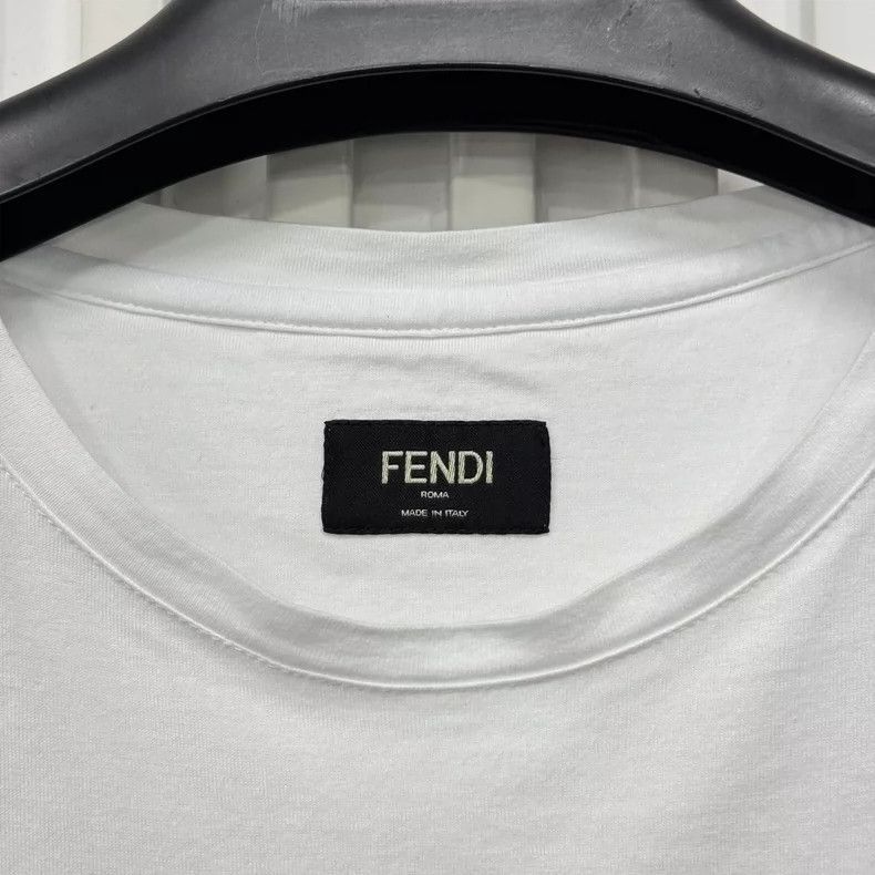 Fendi Fendi Gradient Double F Crew Neck TShirt Size US S / EU 44-46 / 1 - 4 Thumbnail