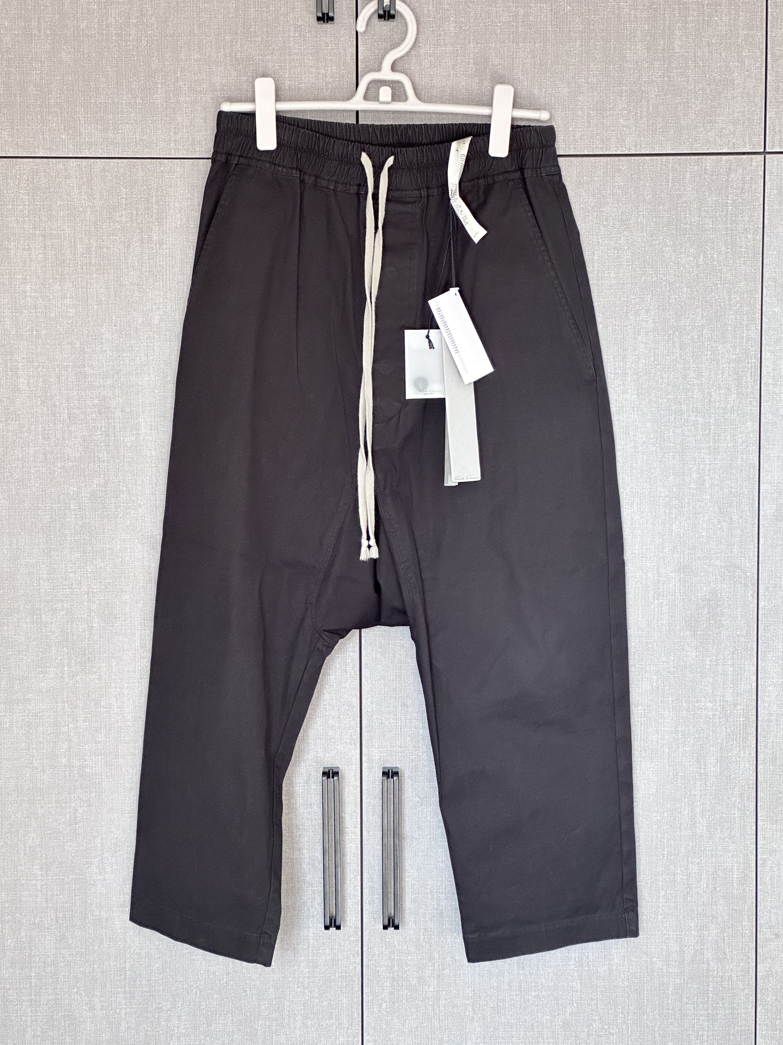（Pa_sk）RickOwensDRAWSTRING CROPPED RICK OWENS - PANTS - Rick Owens
