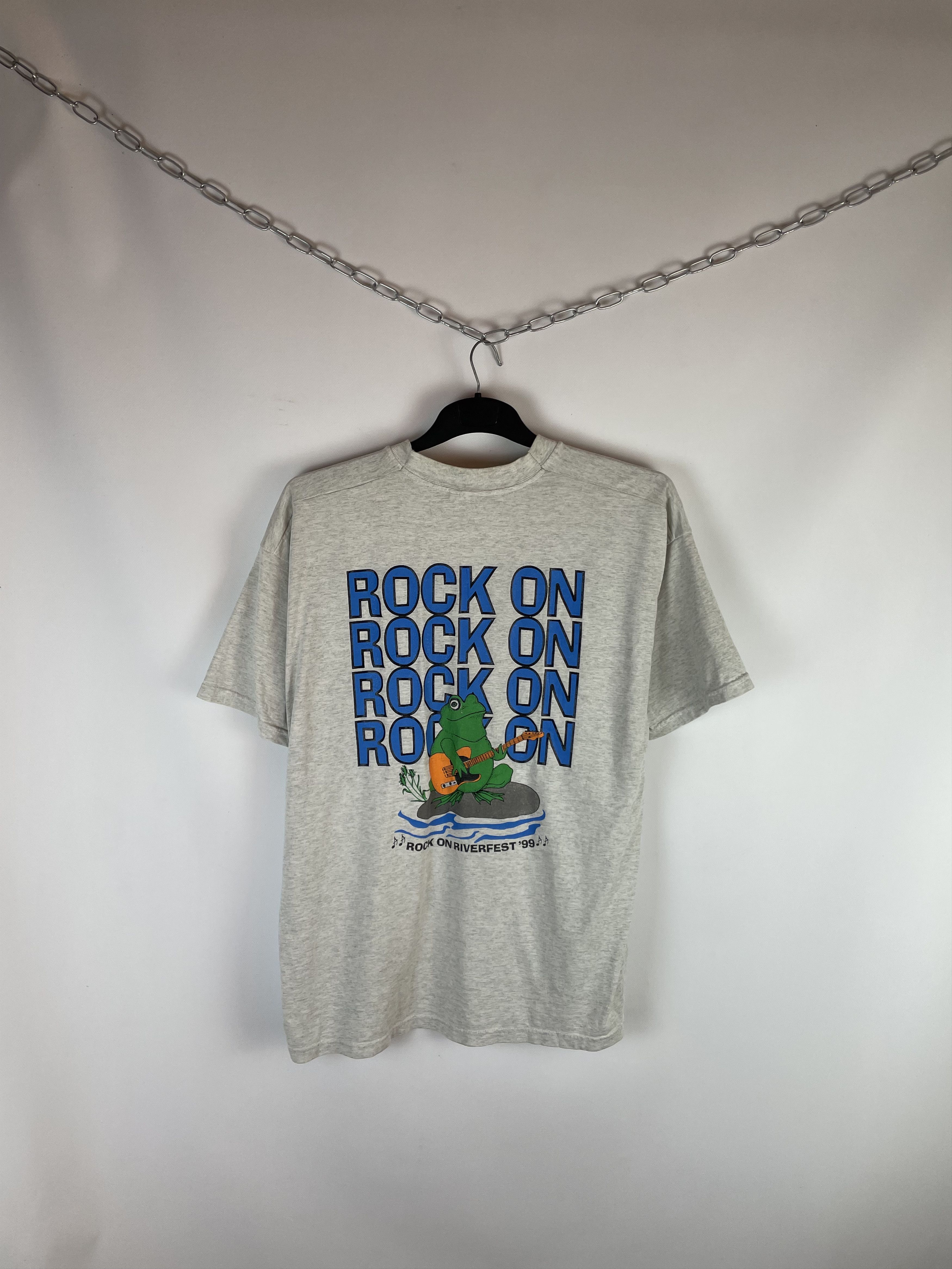 Band Tees VINTAGE ROCK ON 1999 TEE Size US XL / EU 56 / 4 - 1 Thumbnail