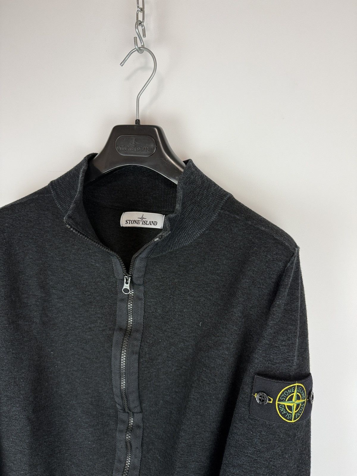 Stone Island Black Stone Island zipped sweater Size US S / EU 44-46 / 1 - 2 Thumbnail