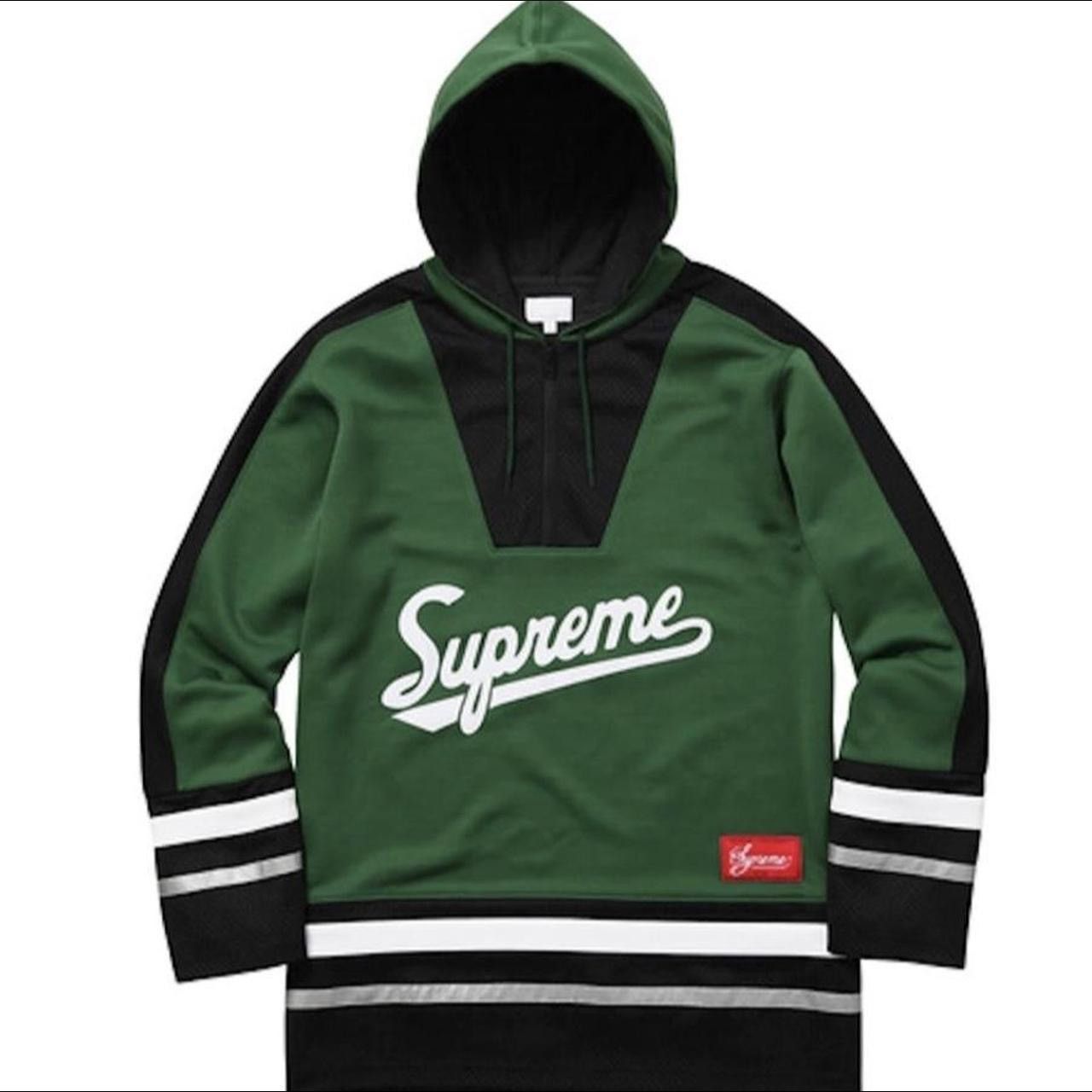 HOCKEY Crushed Hoodie XL SUPREME パーカー Supreme Hockey Hooded Sweatshirt (FW22) Black Men's - FW22 - US