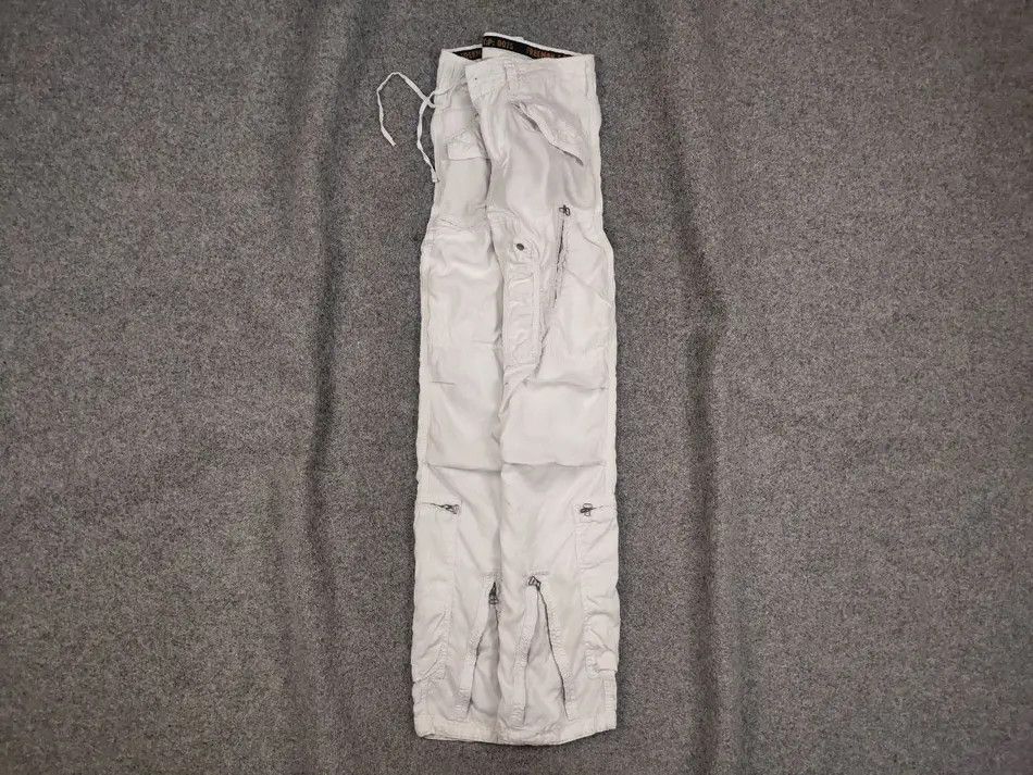 Freeman T. Porter Vintage Freeman T Porter Cargo Zip Linen Pants Y2k style Size US 34 / EU 50 - 1 Thumbnail