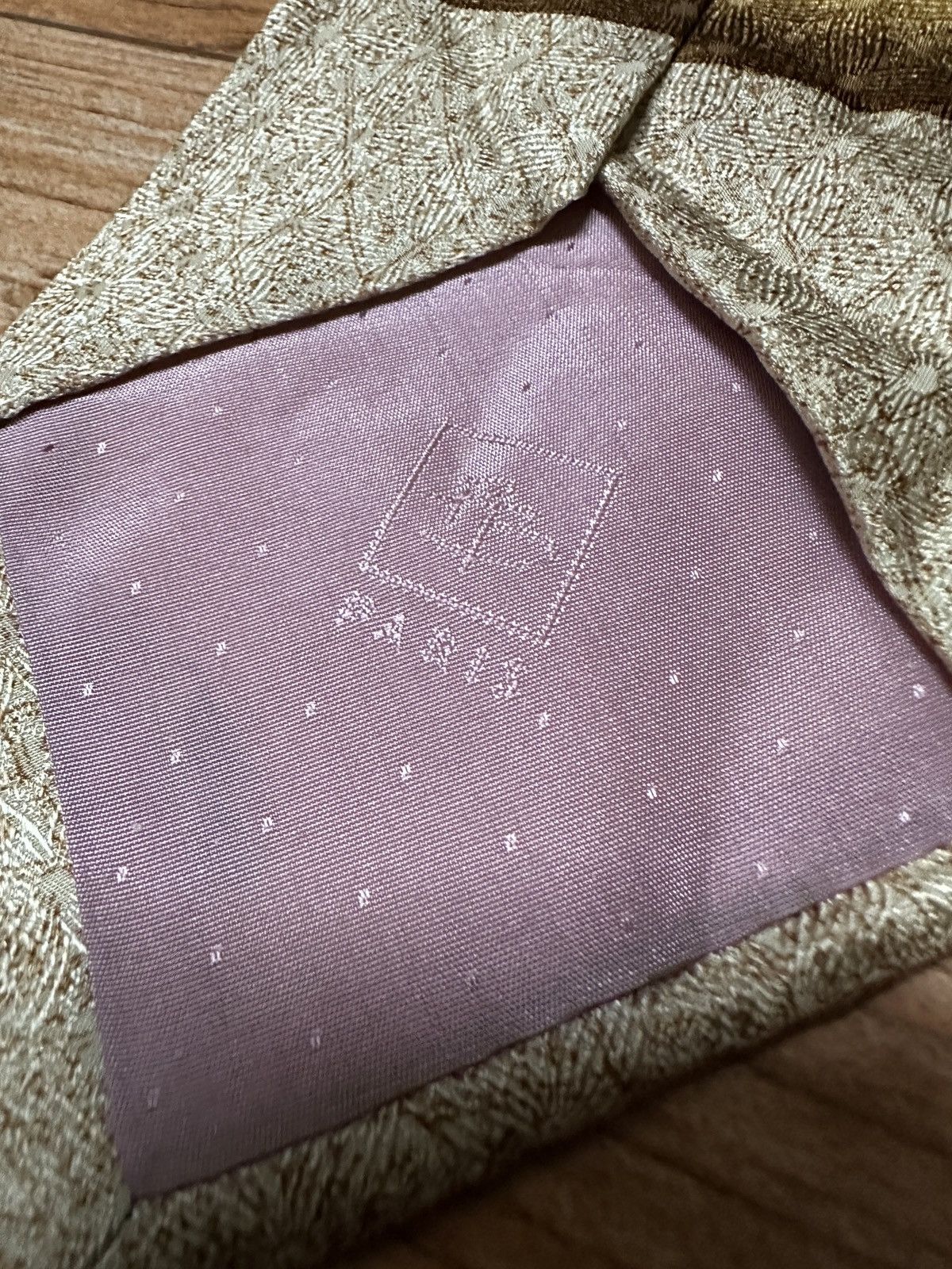 Balmain Pierre Balmain Silk Tie Size ONE SIZE - 6 Thumbnail