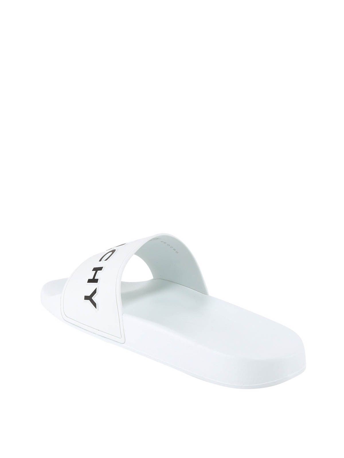 Givenchy oc11z0725 Rubber Slides in White Size US 9 / IT 39 - 3 Thumbnail